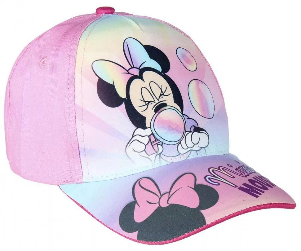 Cap GR. Kappe Maus 51, Baseball Minnie Mouse Minnie Wahl Rosa Basecap Motive Meerjungfrau zur Disney Kinder zwei