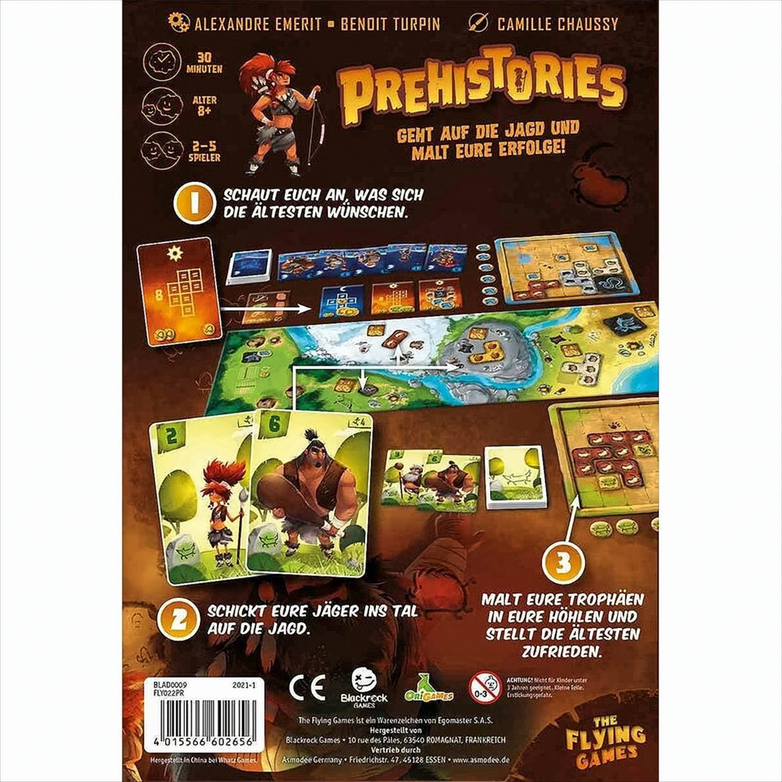 Asmodee Spiel Prehistories DE