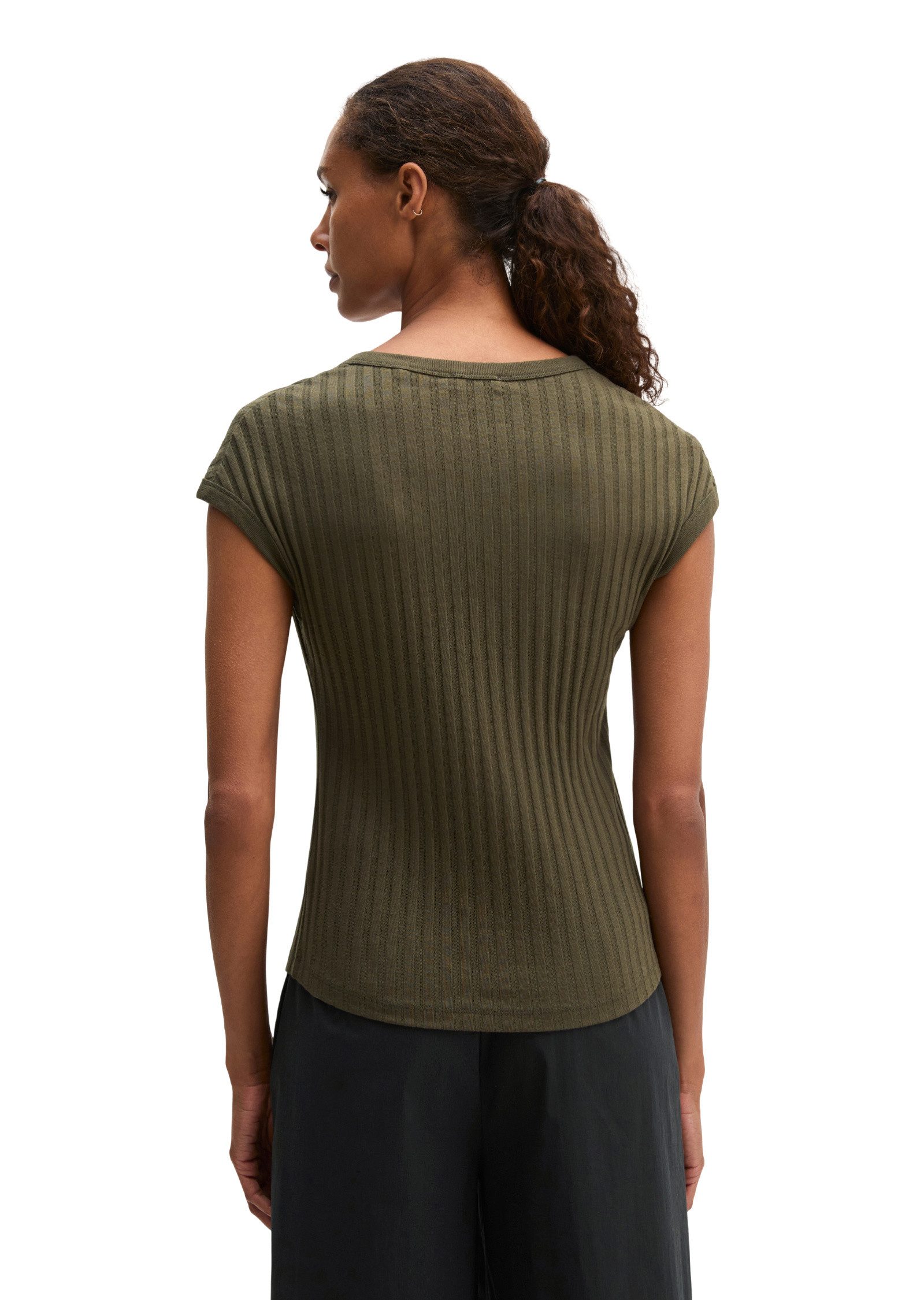 Marc O'Polo T-Shirt aus softem Modal-Organic-Cotton-Mix