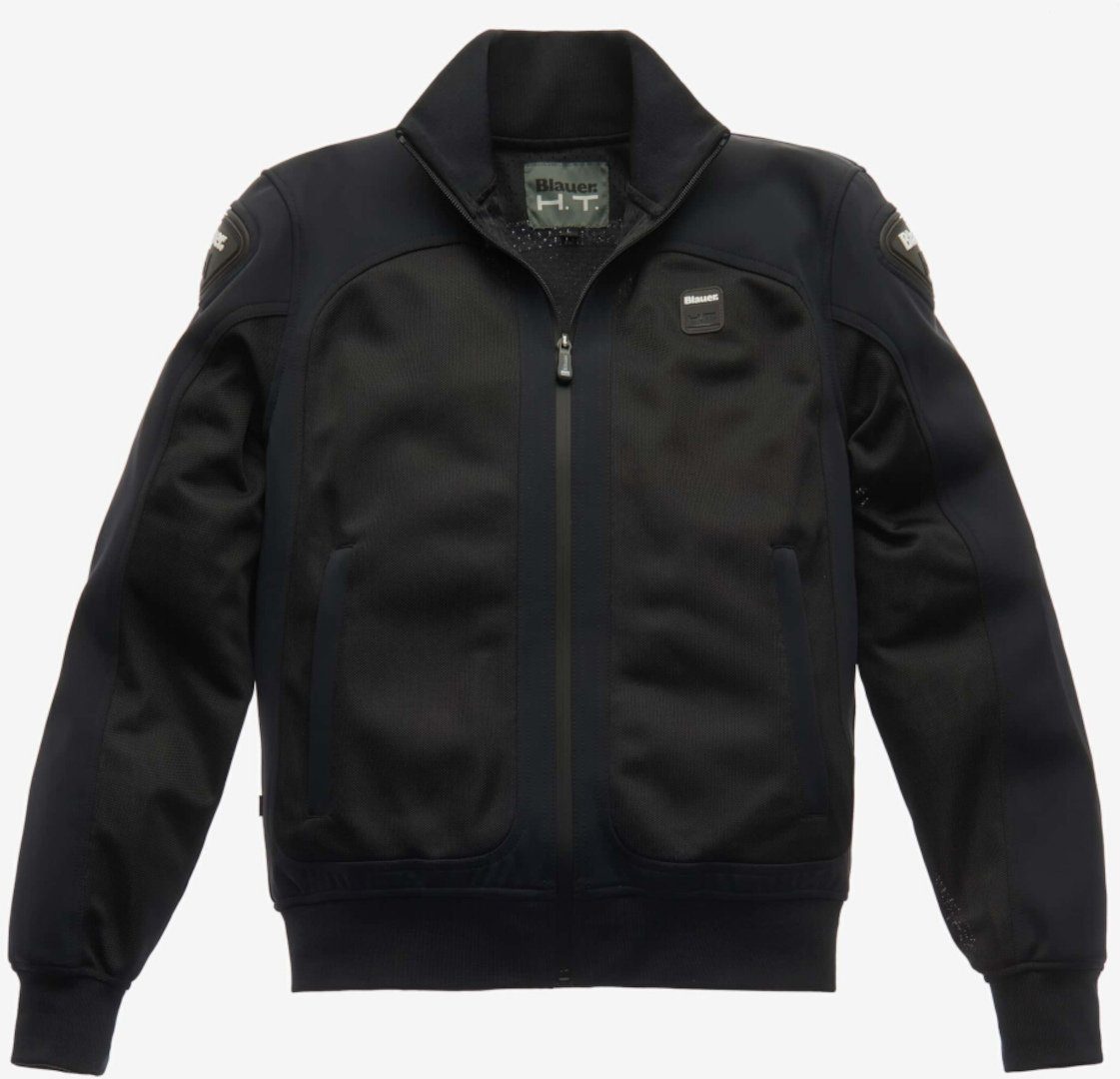 Blauer Motorradjacke Easy Air Pro Motorrad Textiljacke Black/Black