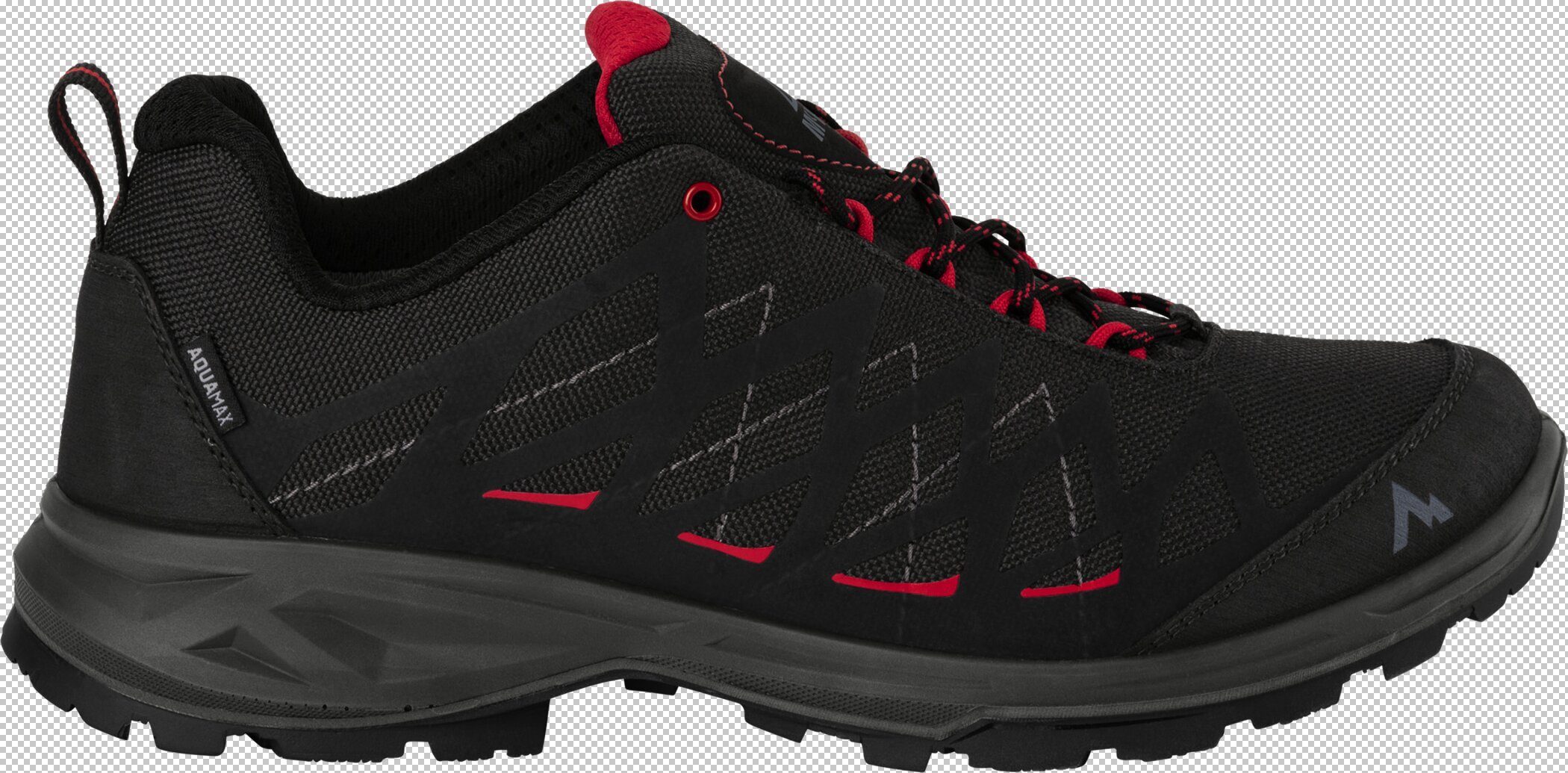 McKINLEY He.-Wander-Schuh Explorer AQX II BLACK/RED Wanderschuh