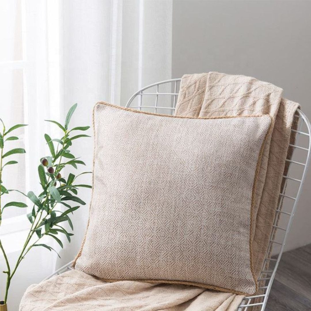 Interior by Hakito Dekokissen 2er Set Kissenbezug inklusive Füllkissen Kiss günstig online kaufen