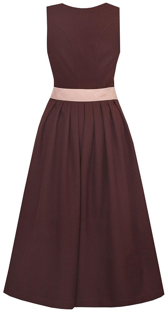 Madame Marie Dirndl Dirndl Thessara 80cm Länge schokotraube günstig online kaufen