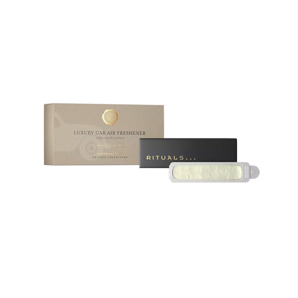 Rituals Raumduft Rituals Cashmere Rose Car Air Freshener 2x3 g (Florale Eleganz mit Cashmere Rose Duft, 1-St)