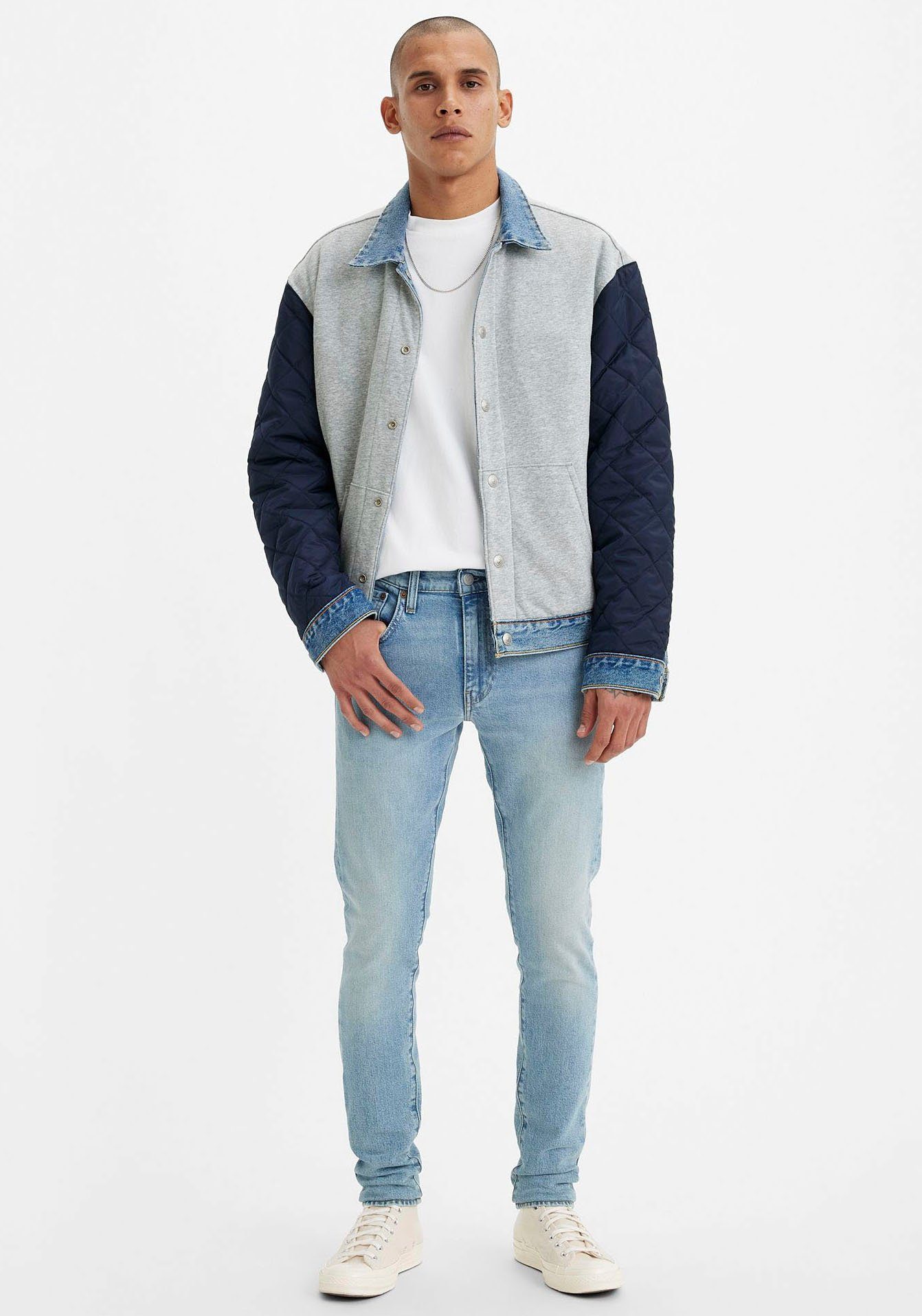 Levi's® Skinny-fit-Jeans SKINNY TAPER mit Markenlabel light indigo worn in
