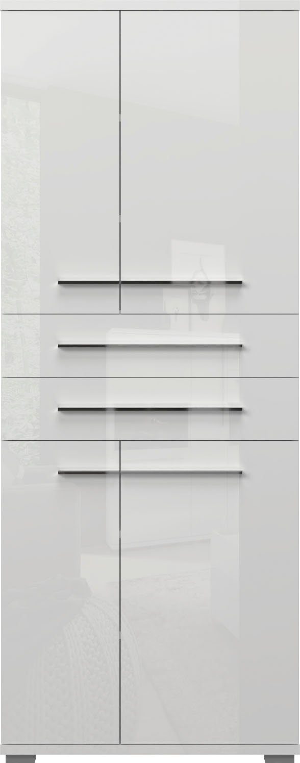 OTTO home Garderobenschrank Piano UV lackiert, hochglänzend, Soft-Close Funktion