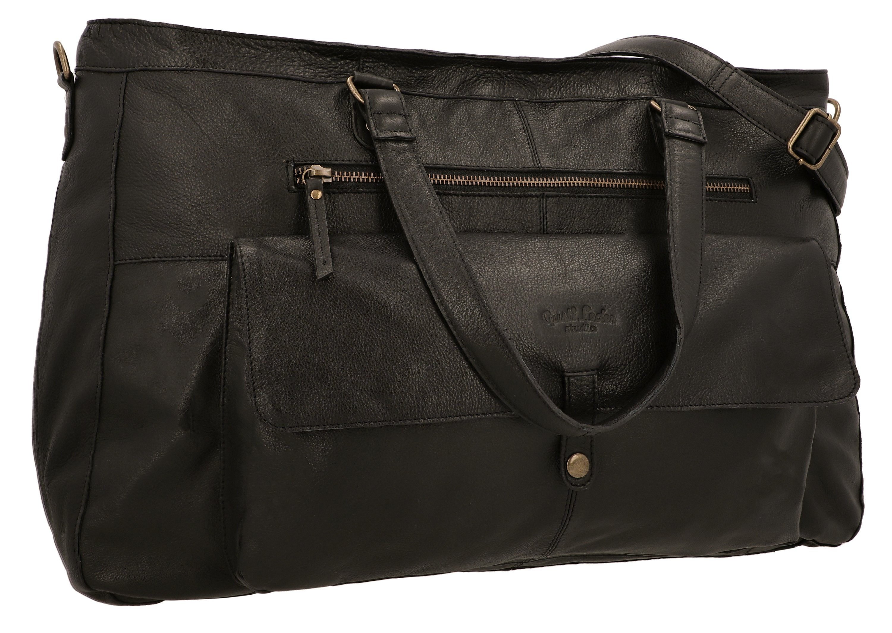 Gusti Leder Reisetasche Gusti Leder Reisetasche Emery (1-tlg)