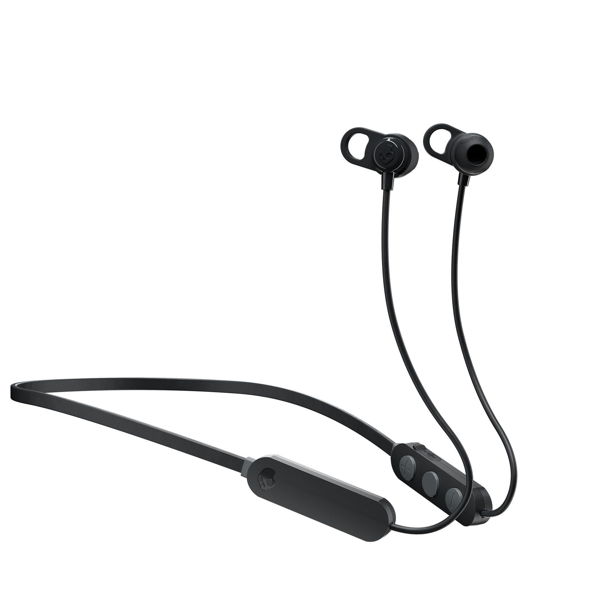 Flex-Collar Bleached Musikgenuss!, Weiche Akku Wireless) JIB+ bis BT Spritzwassergeschützt!, Skullcandy wireless ermöglicht In-Ear-Kopfhörer Kabelführung!, Bluetooth-Technologie!, Blue Headset Reichweite zu zu mit Meter!, Wireless schwarz Wireless Stunden Aufladbarer bis (Leichtes 10 IN-EAR Keine, Headset 6