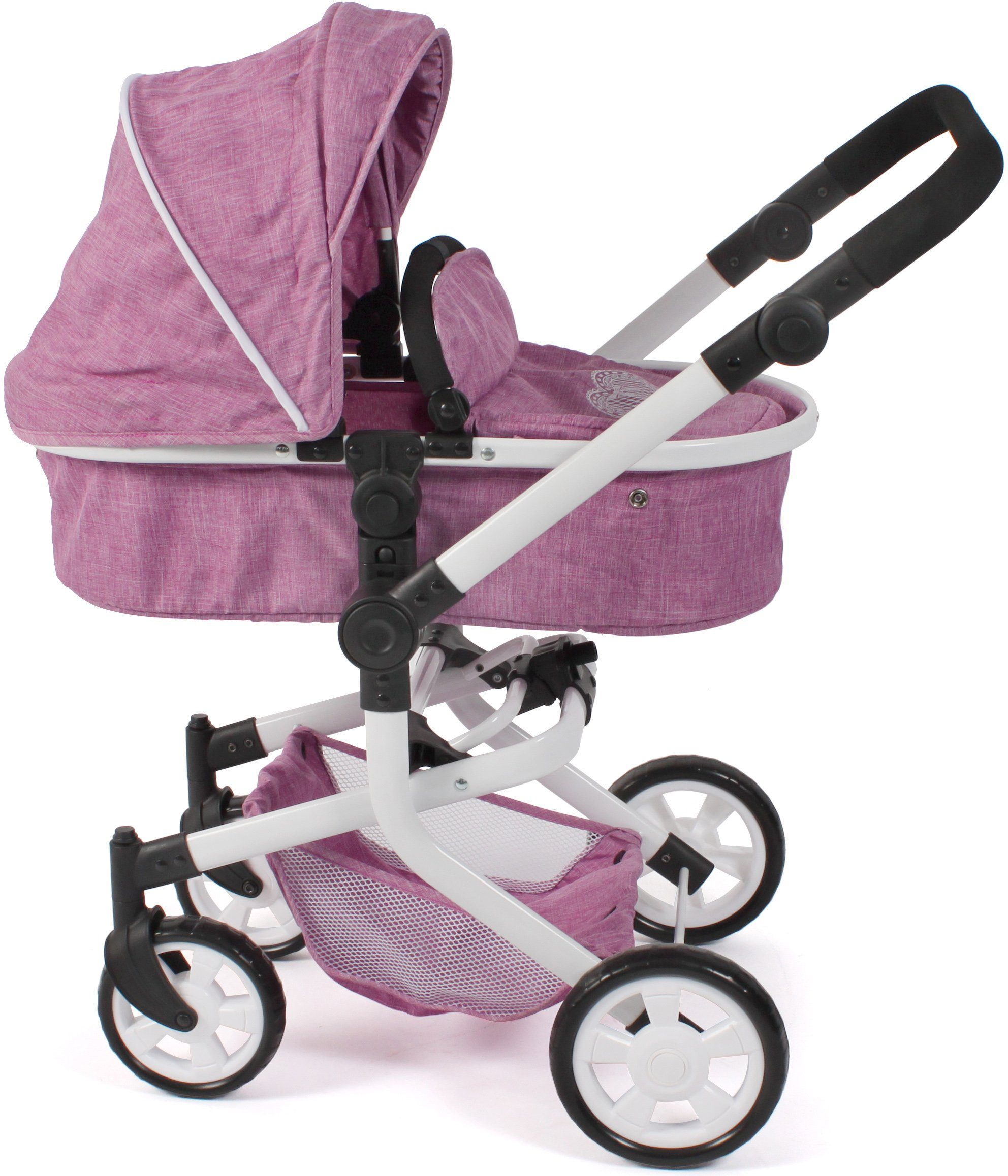 CHIC2000 Kombi-Puppenwagen Mika, Jeans Pink, mit günstig online kaufen