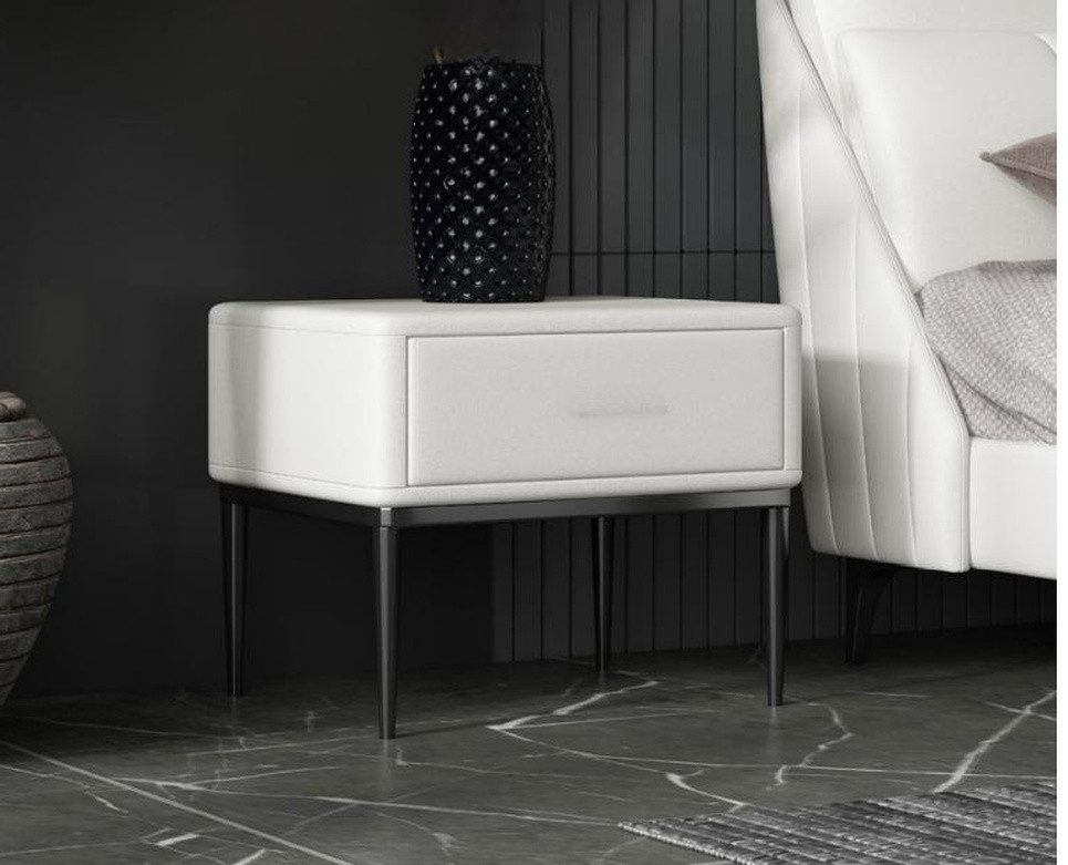 Xlmoebel Nachttisch Stilvoller Beistelltisch im modernen Design für das Schlafzimmer (1-St., Nachttisch), Hergestellt in Europa