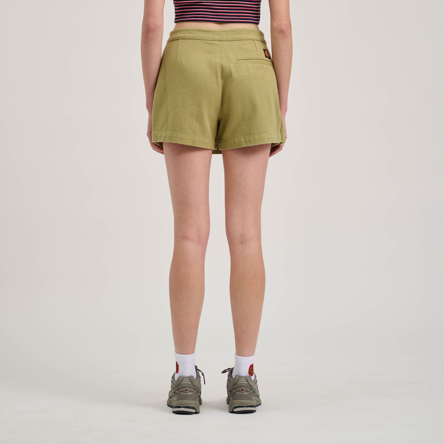 Santa Cruz Shorts CLASSIC LABEL SKORT sportlicher Stil, für Erwachsene, aus Baumwolle und Polyester – Bild 2 von 5