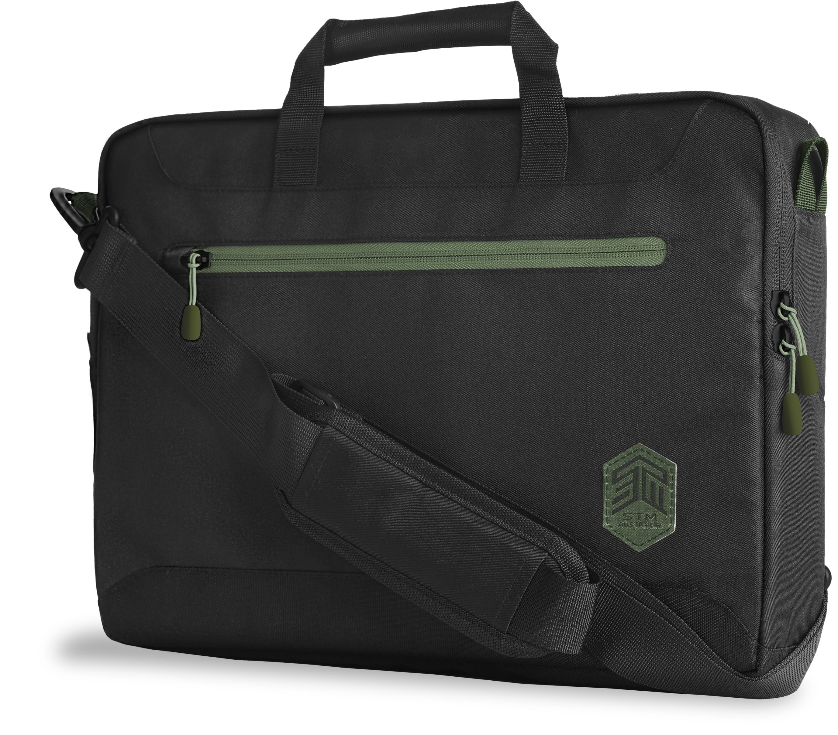 STM Goods Laptoptasche ECO Brief 16" Laptoptasche, Aus recyceltem Polyester, Schultergurt, Leichtgängige Reißverschlüsse