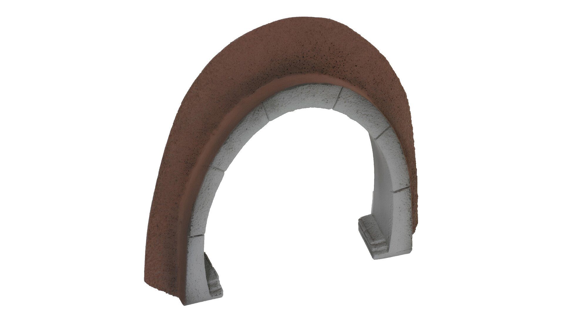 NOCH Modelleisenbahn-Spielunterlage ICE Tunnel-Portal, handkoloriertes Modellbahn Port
