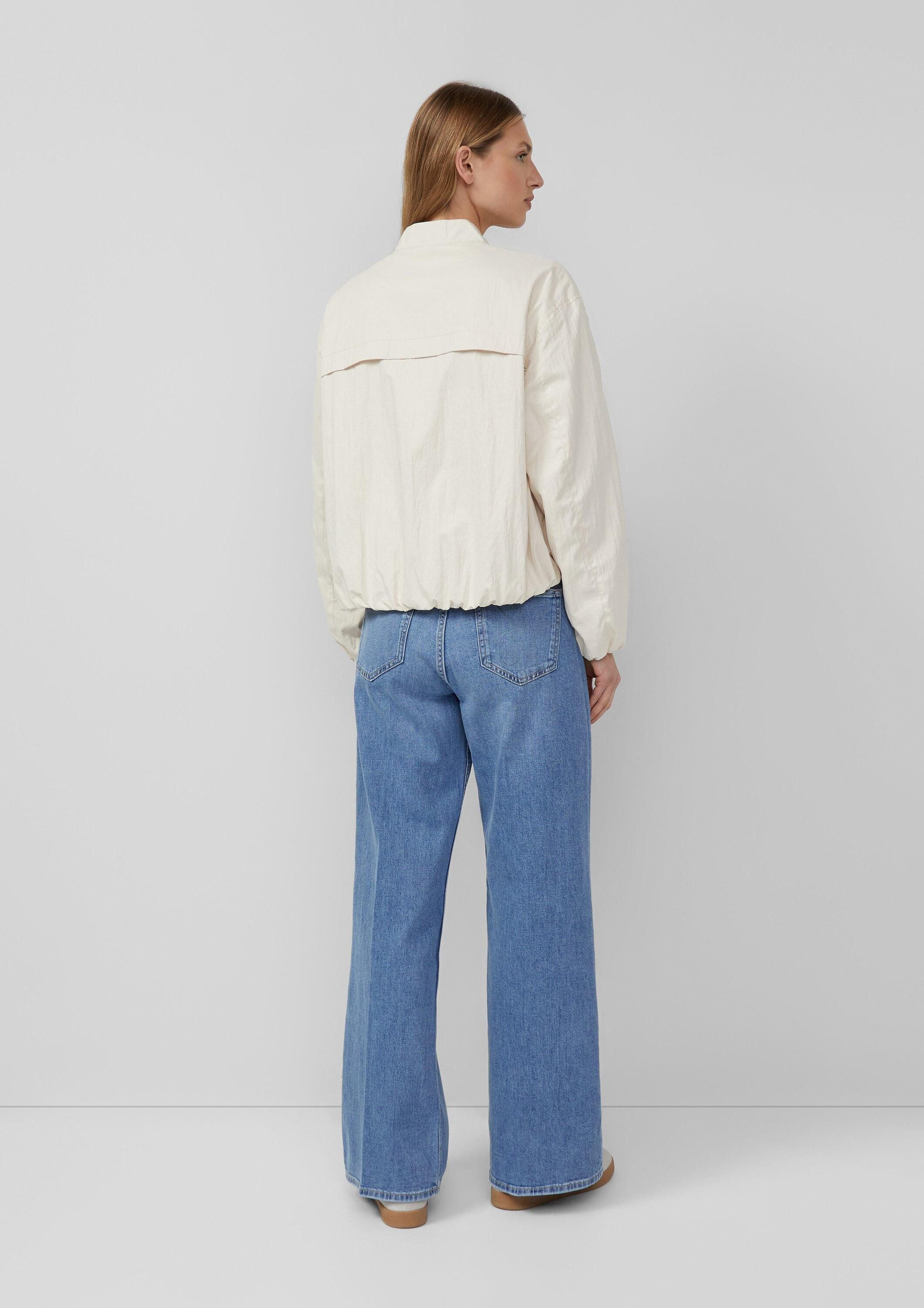 s.Oliver Funktionsjacke Outdoor-Jacke Weicher Blouson in Strukturoptik