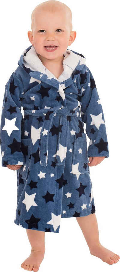 Kinderbademantel »8207«, Wewo fashion, mit Sternen