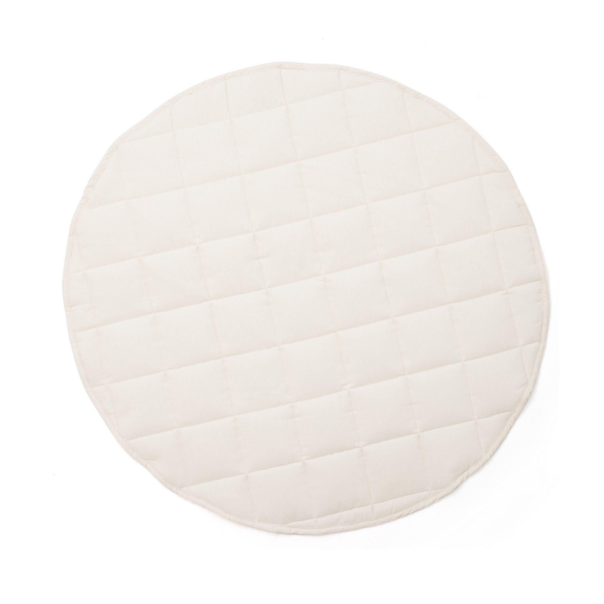 Kids Concept Kinderteppich Kids Concept - Spielteppich Spieldecke rund Ø 100 cm Off-White, rund