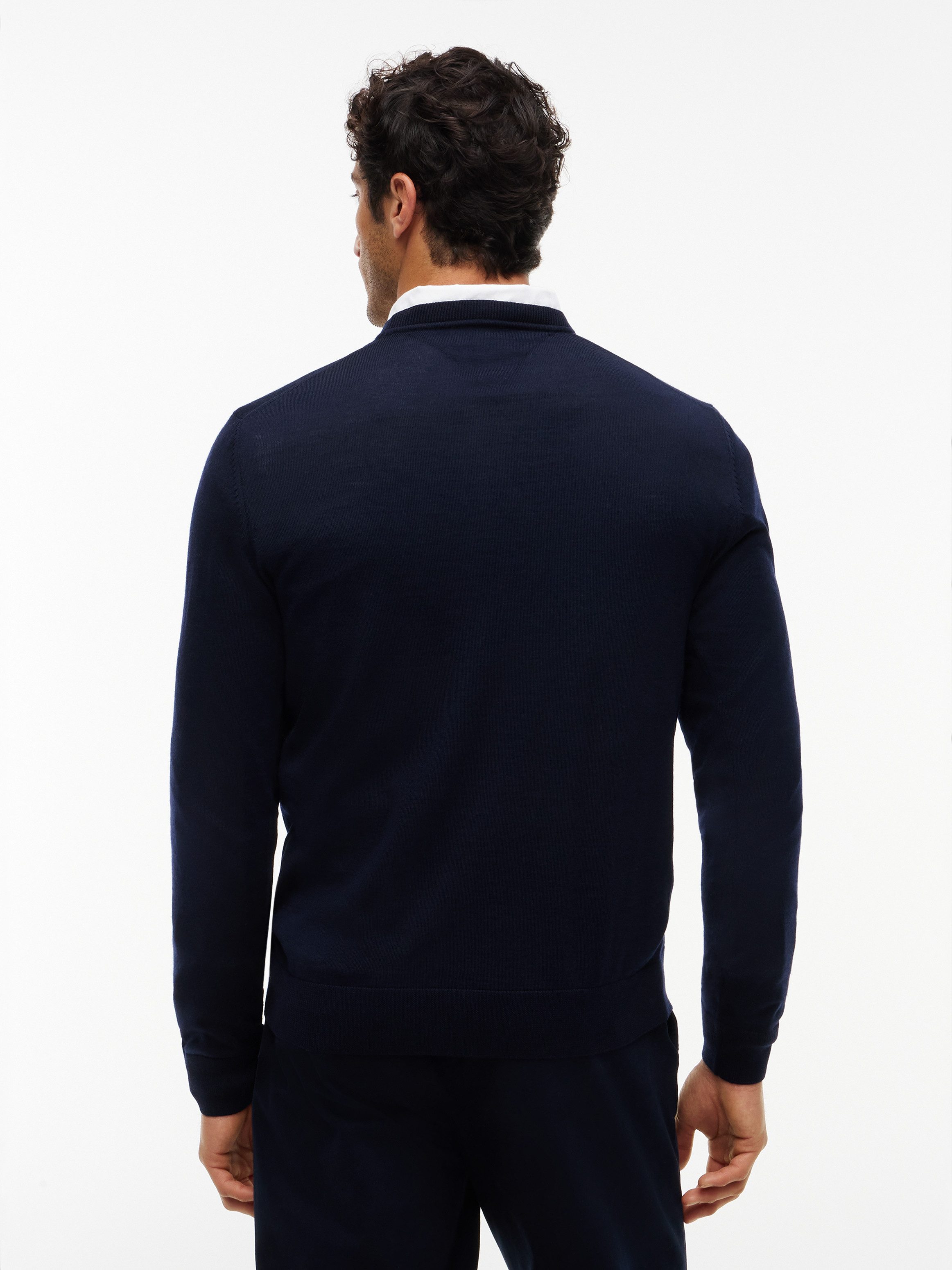 Tommy Hilfiger Wollpullover NY MERINO CREWNECK SWEATER – Bild 3 von 5