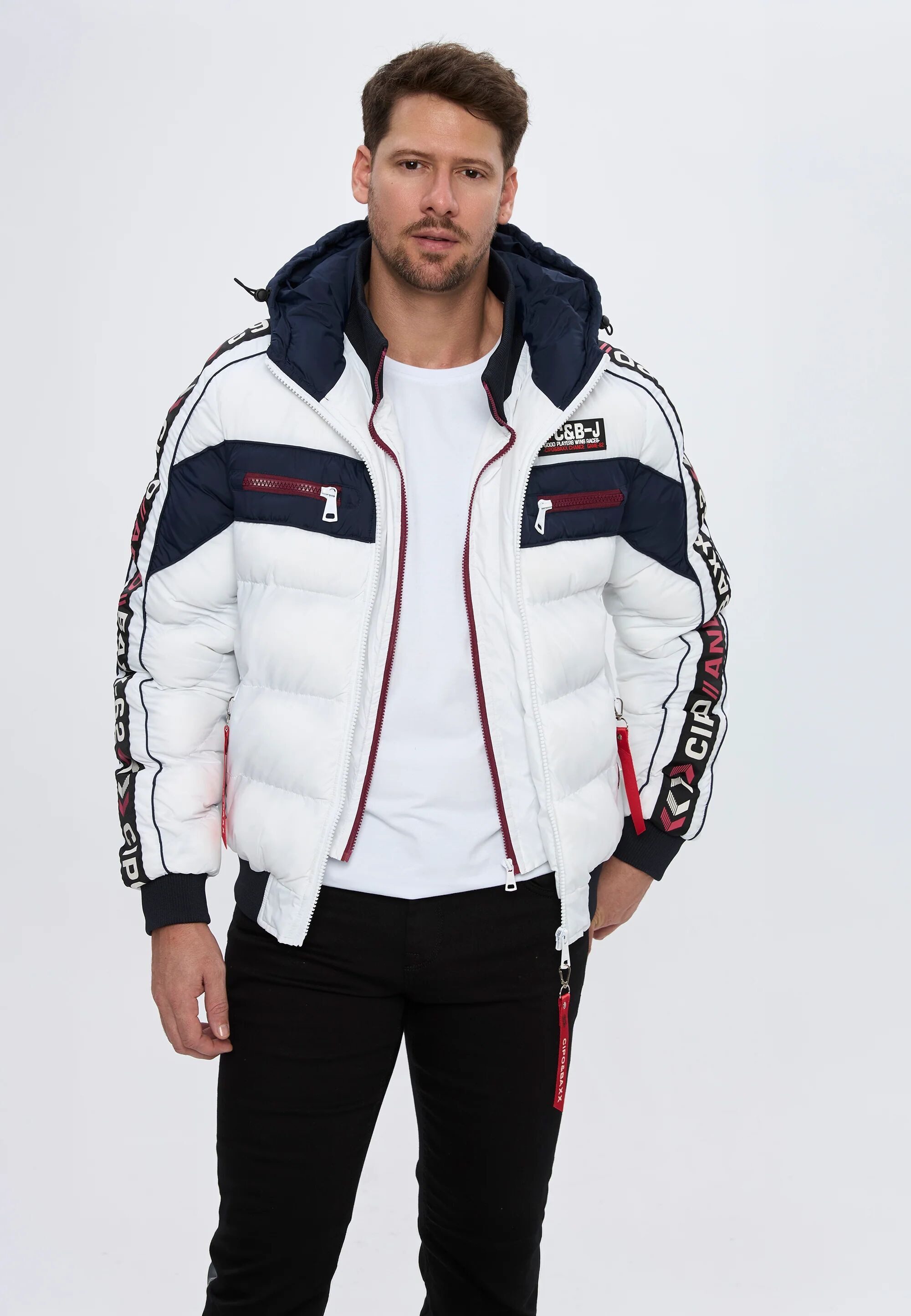 Cipo & Baxx Winterjacke CM226 funktional, stylisch & wetterfest