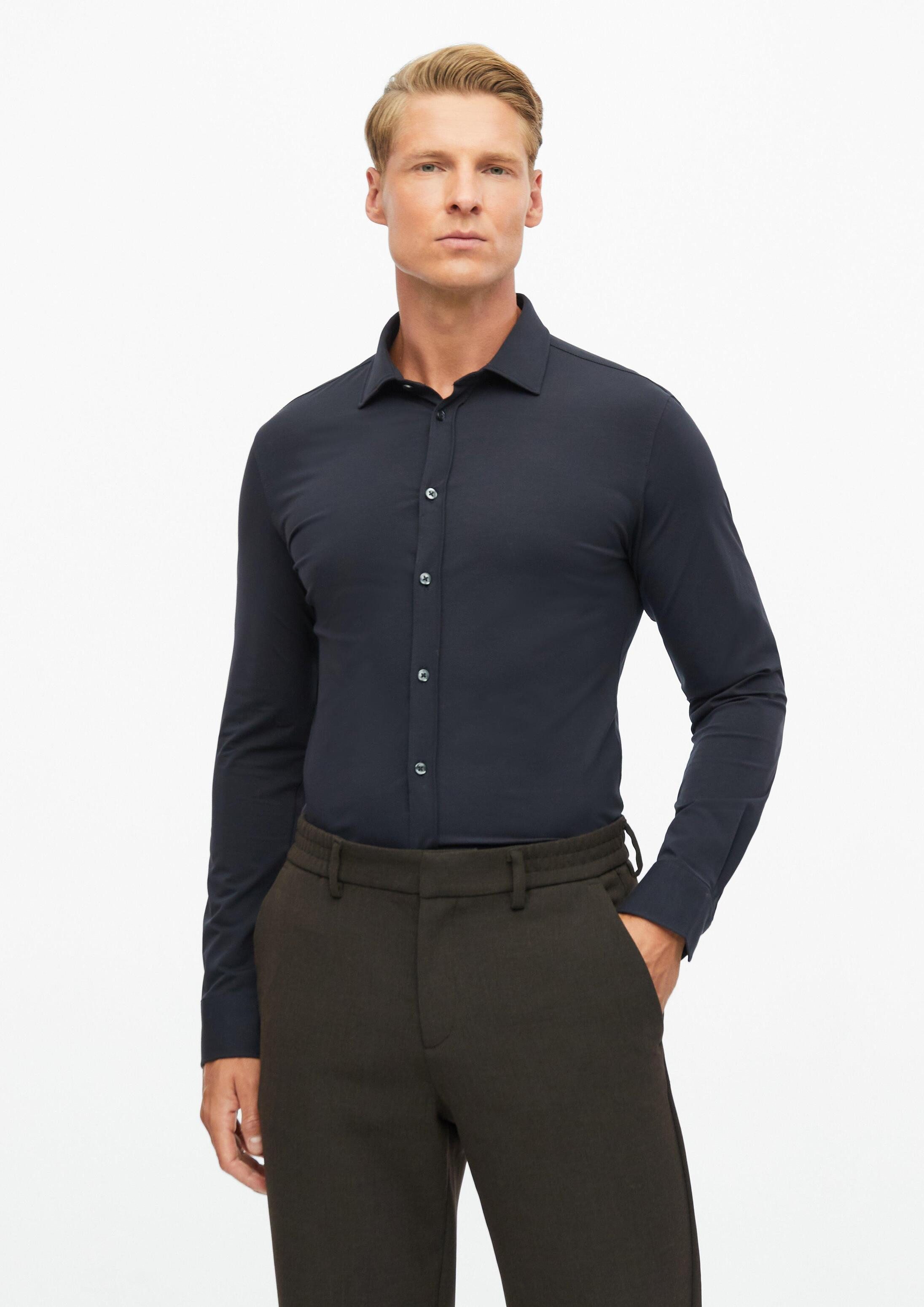 s.Oliver Langarmhemd Hemd Tailored Fit: Hemd mit Kentkragen