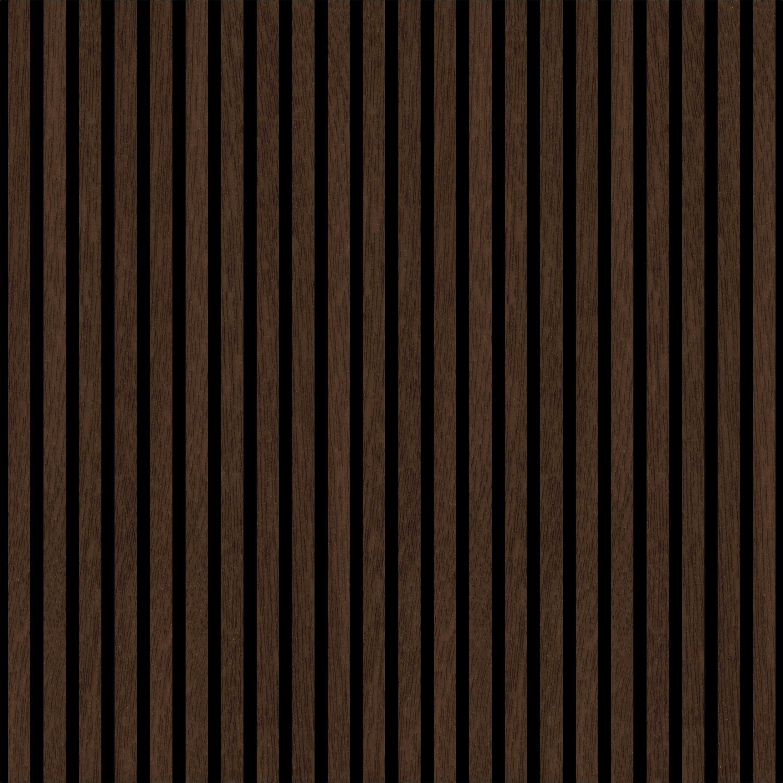 Wandpaneel Akustik PVC 572.5 x 19 x 2400 mm Kunststoff Feuchtraumpaneele Eiche