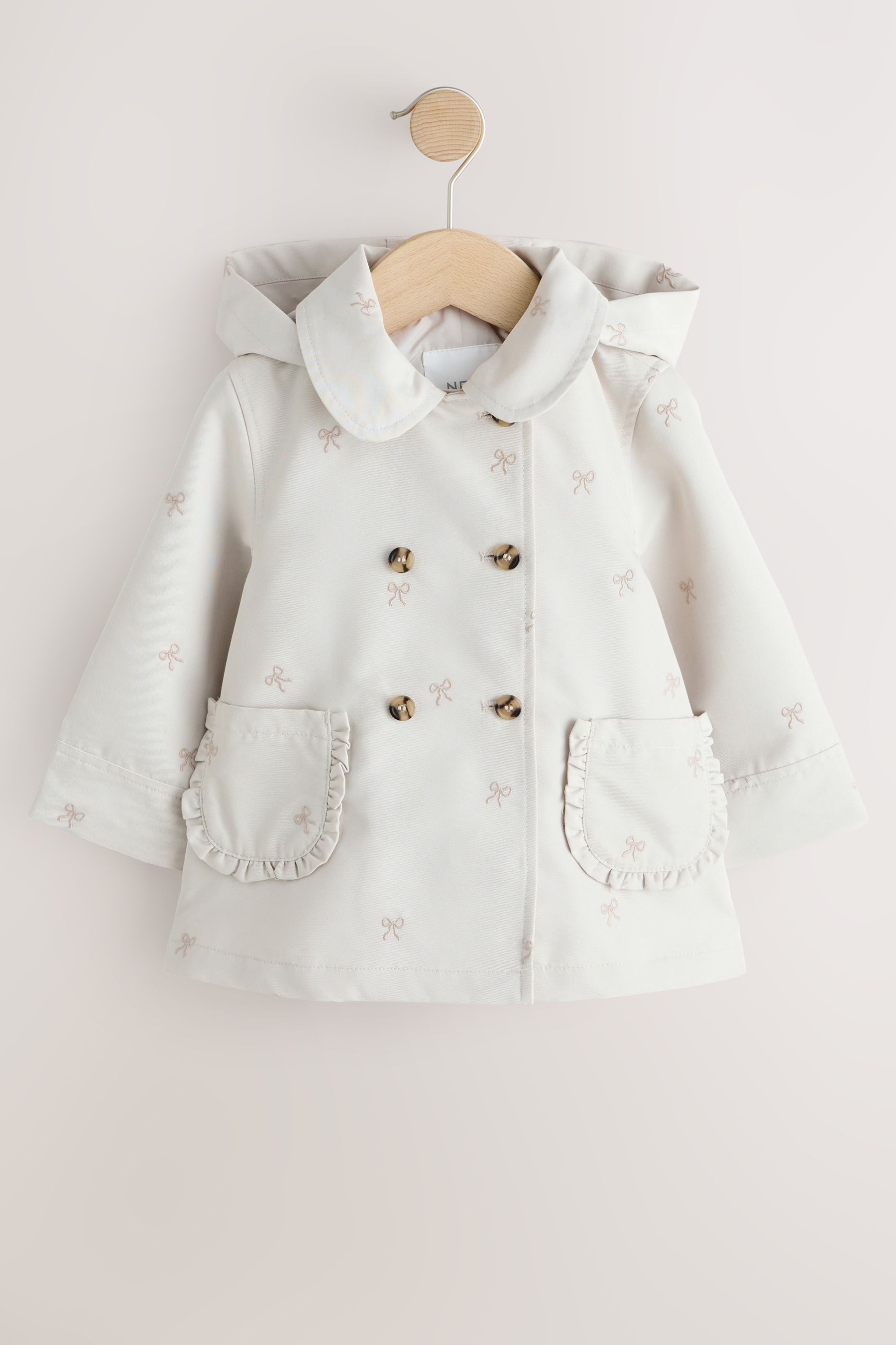 Next Kurzmantel Wasserabweisender Mantel mit Print (1-tlg)