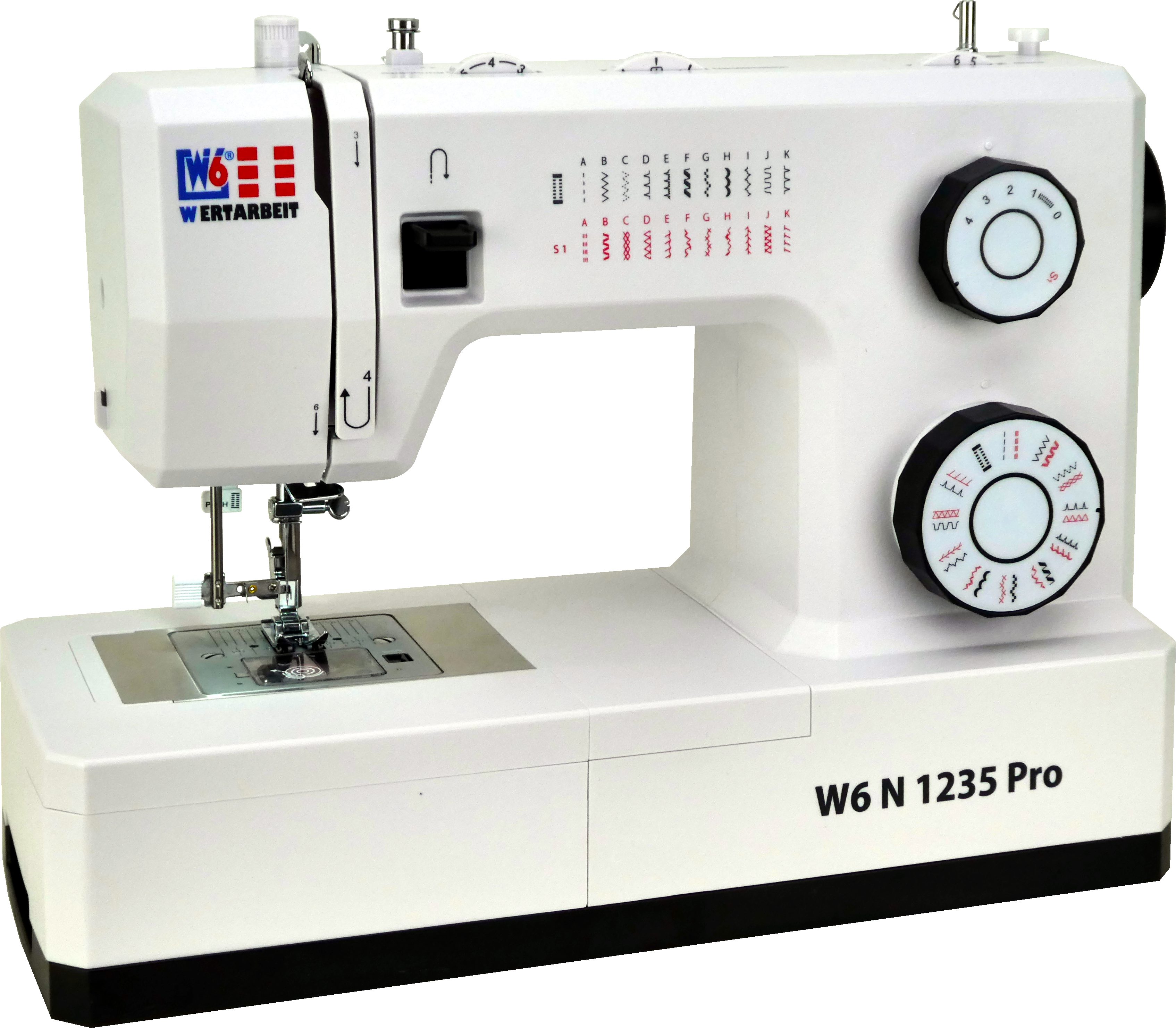 Freiarm-Nähmaschine W6 N 1235 Pro