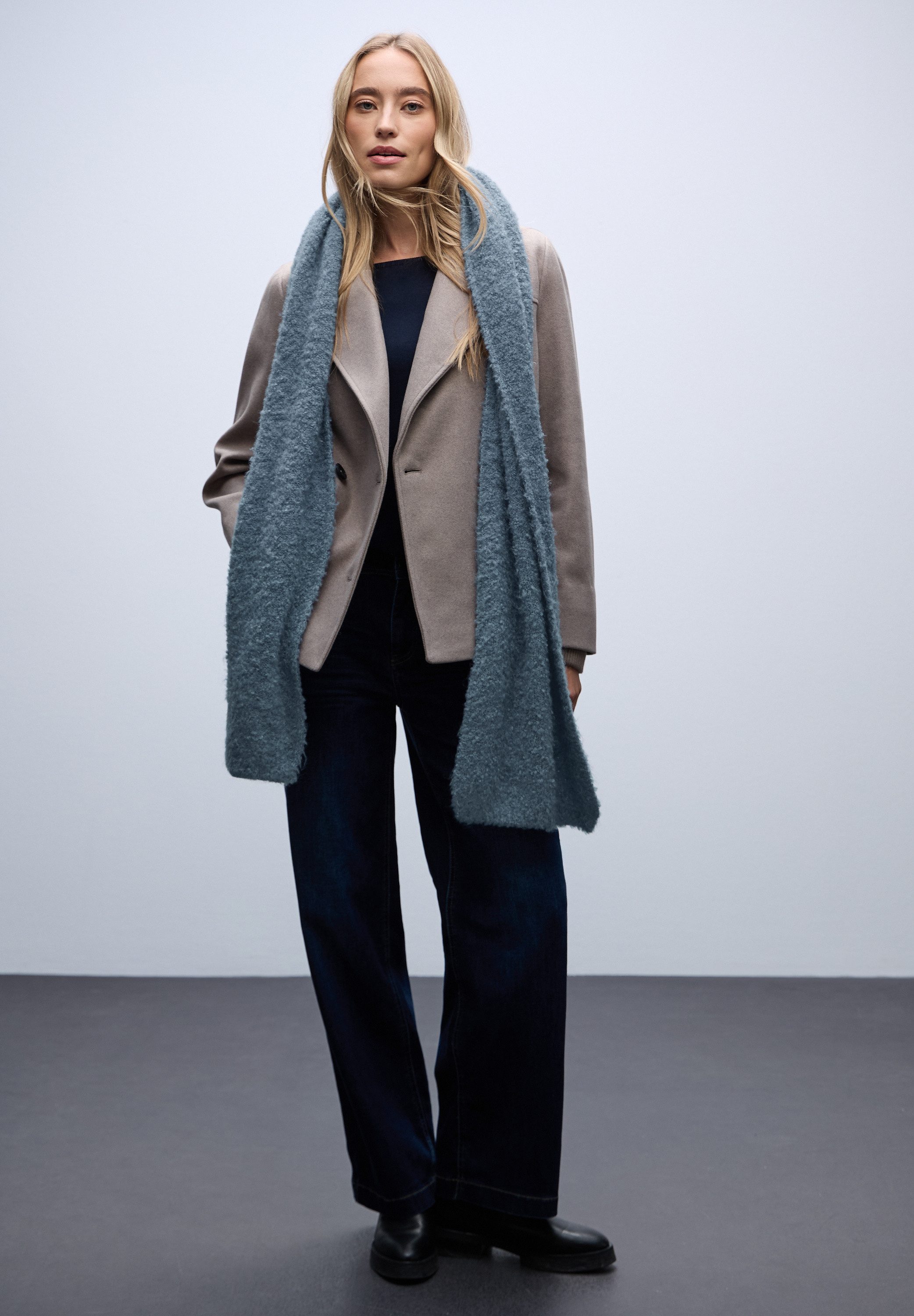 STREET ONE Schal, aus softem Materialmix