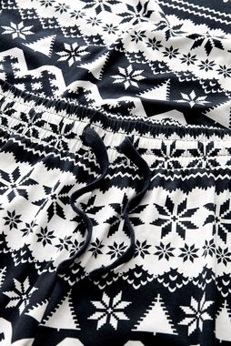 Next Pyjama Weihnachtspyjamas für Herren, Familienkollektion (2 tlg)