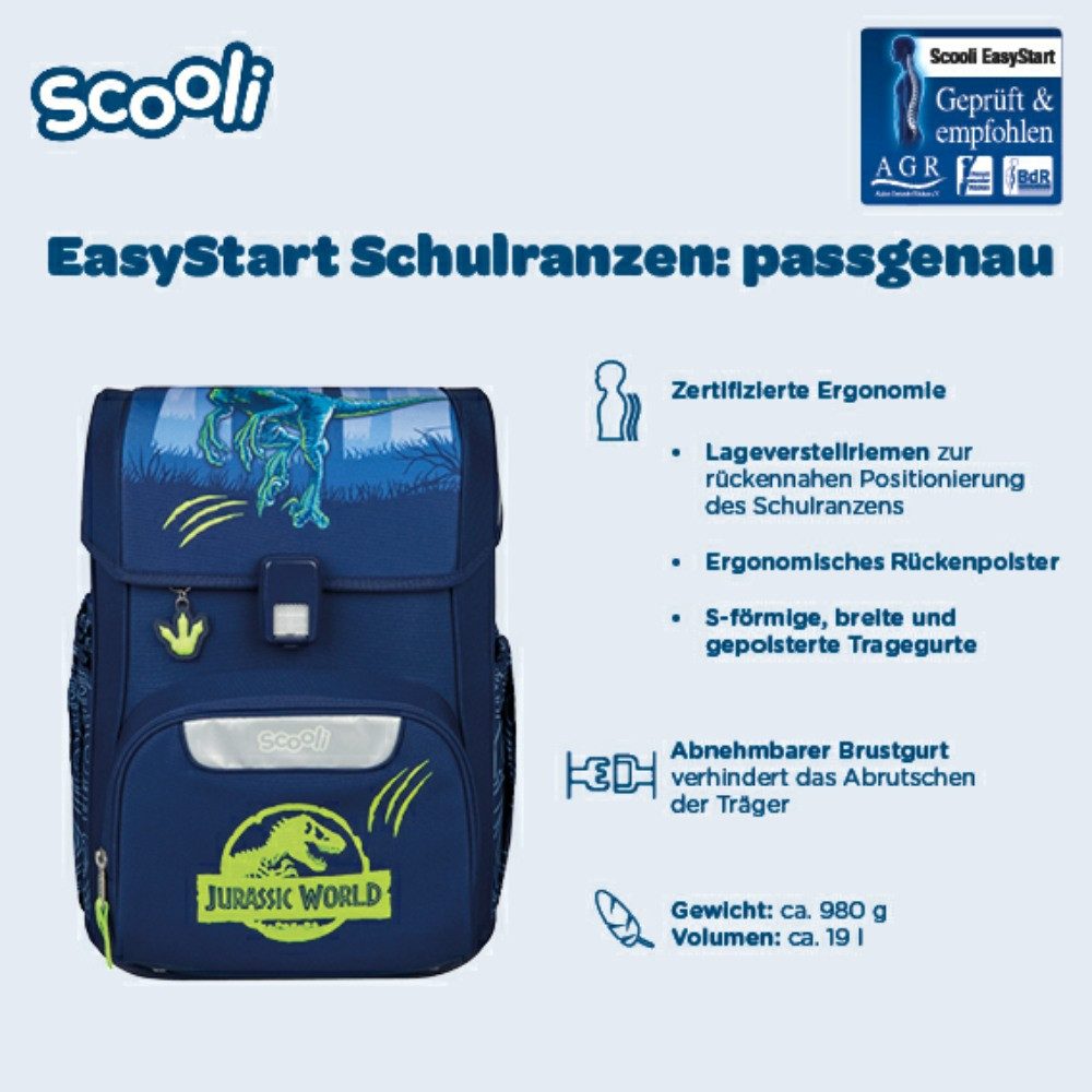 Scooli Schulranzen 1.Klasse Jungen EasyStart in unterschiedlichen Sets