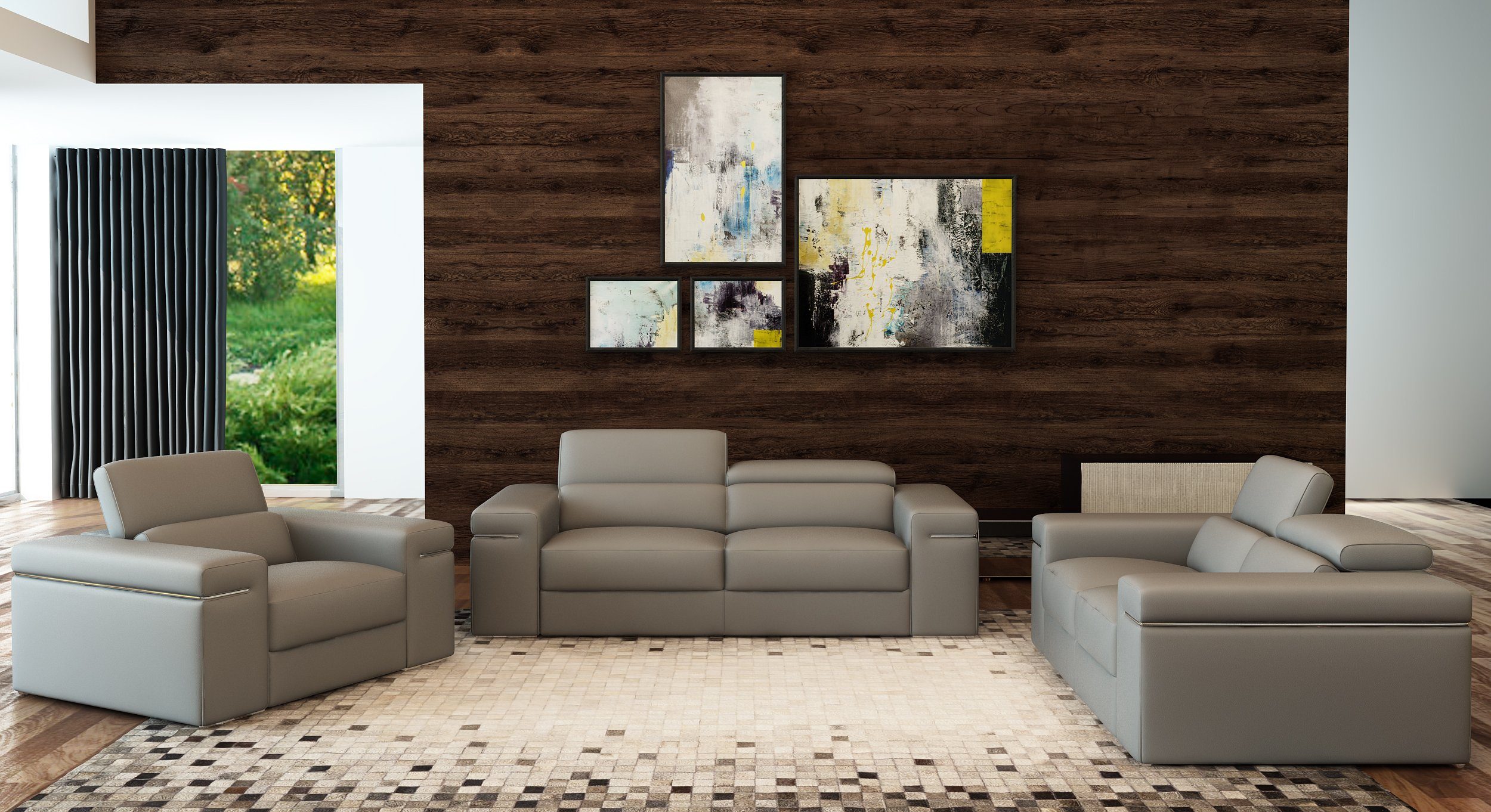 Überprüfen Sie den niedrigsten Preis JVmoebel Sofa Rote Luxus Europe Couch Sofagarnitur Design, in Garnitur Sitzer 3+2+1 Modernes Made