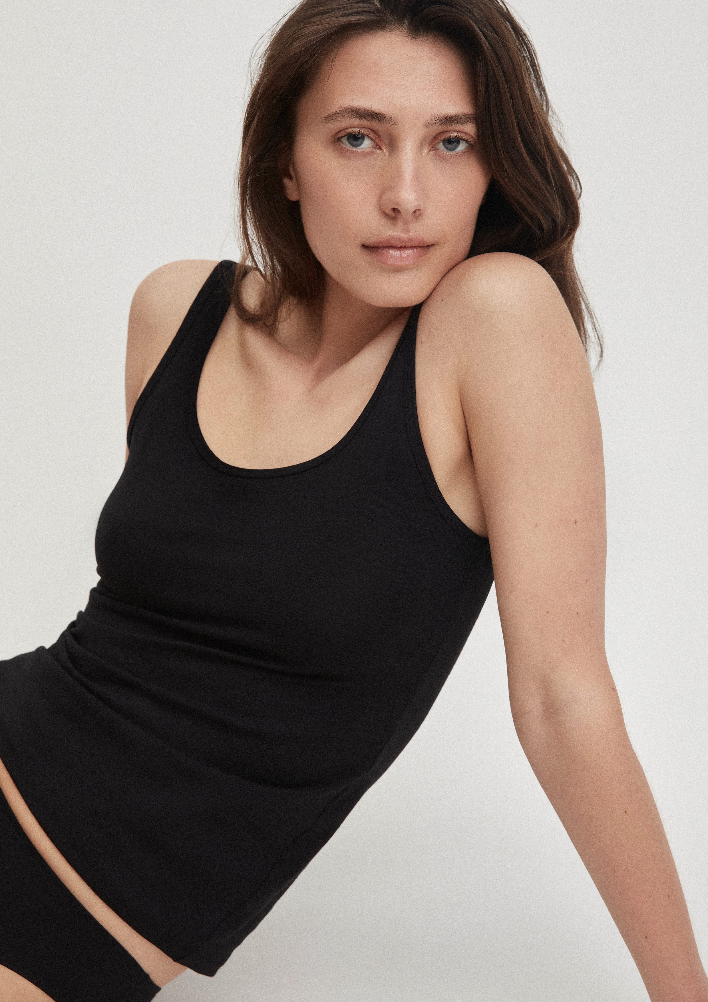 CALIDA Tanktop Essential Cotton Baumwoll-Mix, Single Jersey, elastisch, Run günstig online kaufen