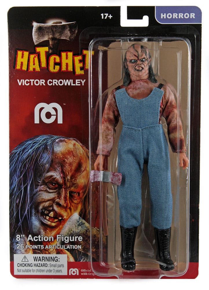 Mego Actionfigur Mego Horror Hatchet Victor Crowley 8 Inch Actionfigur