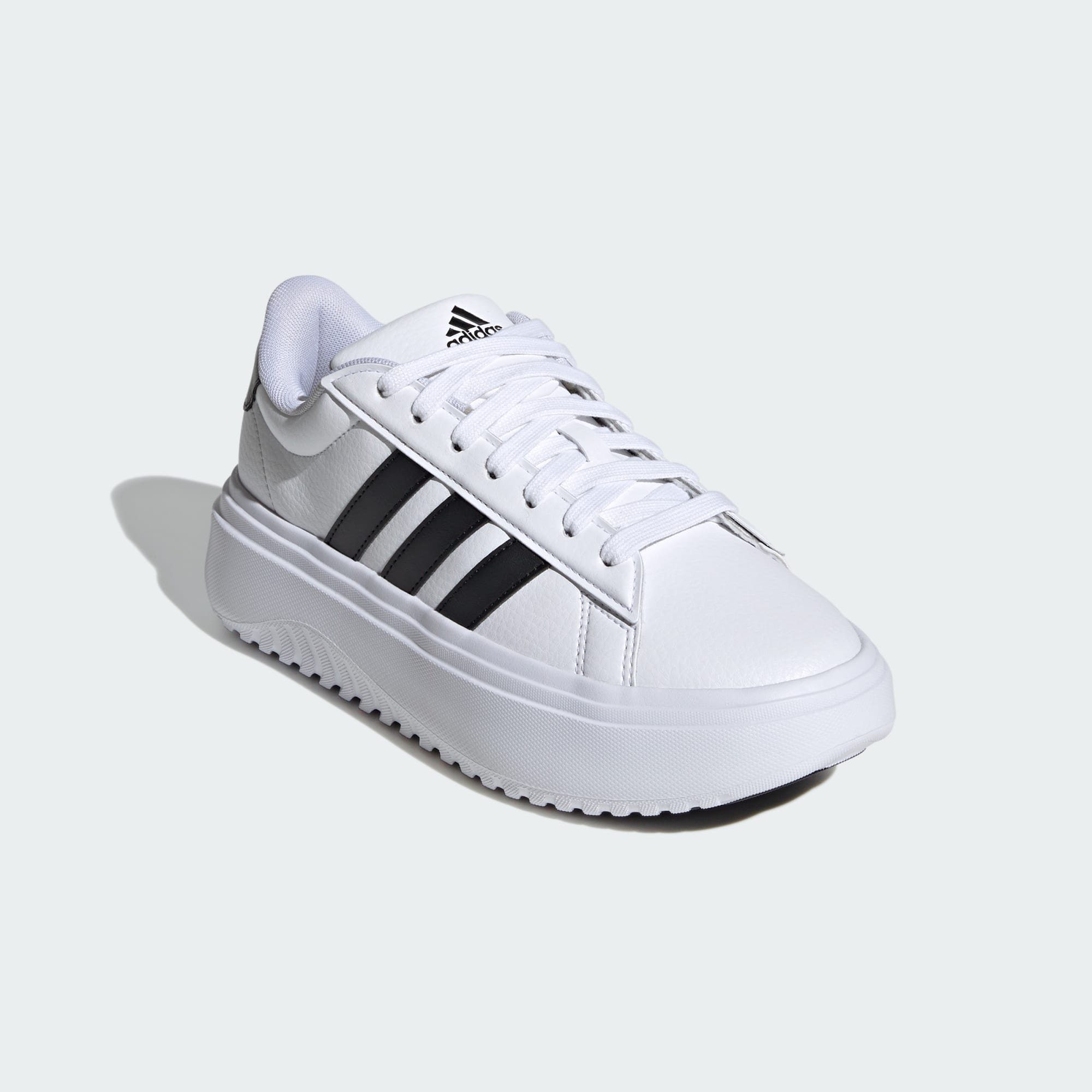 adidas Sportswear GRAND COURT PLATFORM SCHUH Sneaker Cloud White / Core Black / Core Black