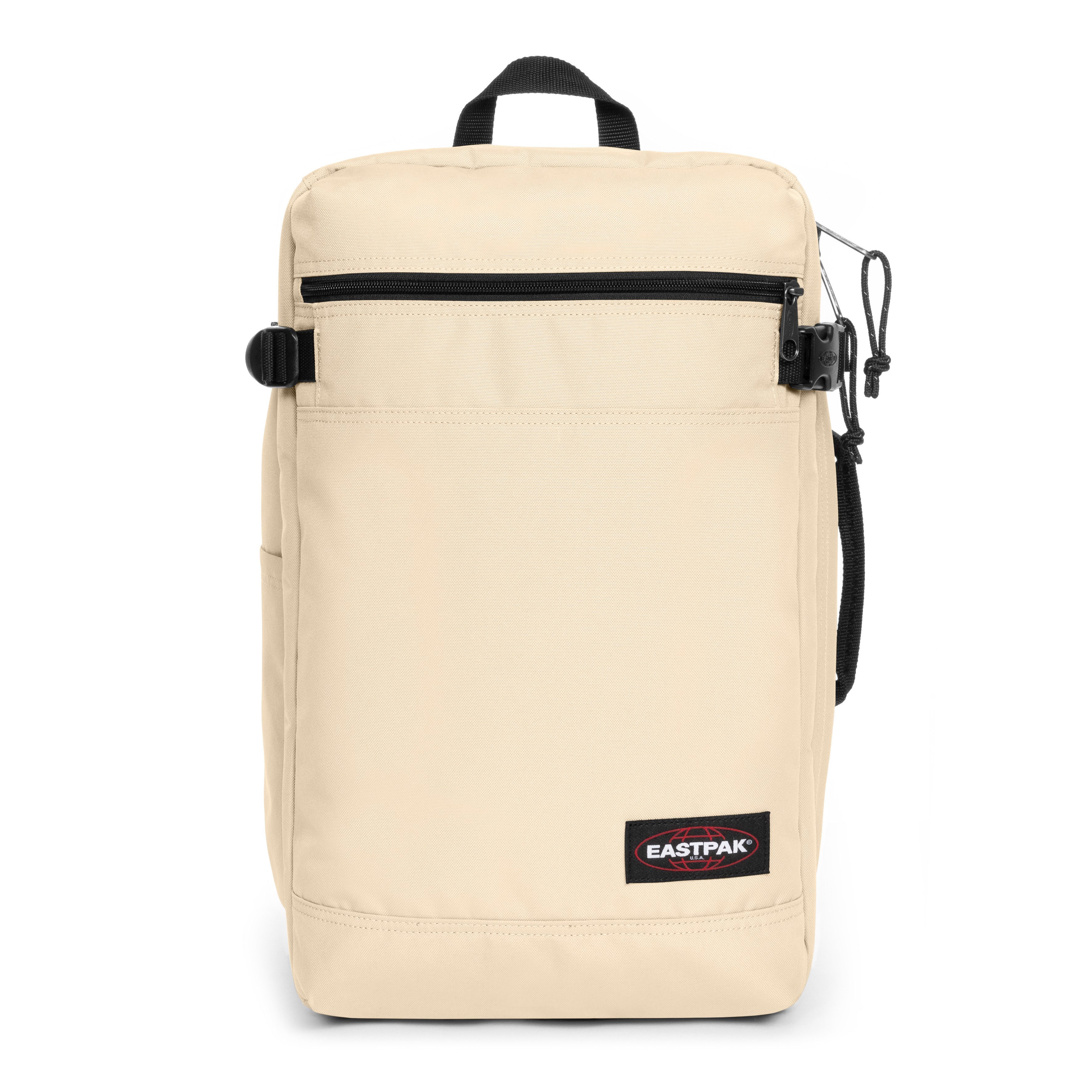 Eastpak Freizeitrucksack TRANSIT'R PACK Cloth Beige, Reisetasche Sporttasche Reisegepäck Duffle-Tasche