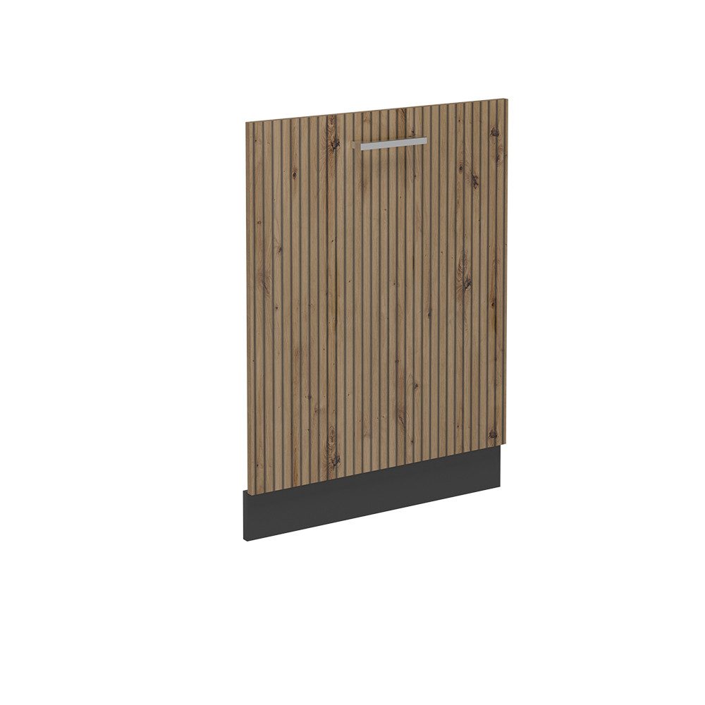 Vicco Frontblende R-Line, Artisan-Eiche/Anthrazit, 60 cm ohne Arbeitsplatte (1 St)