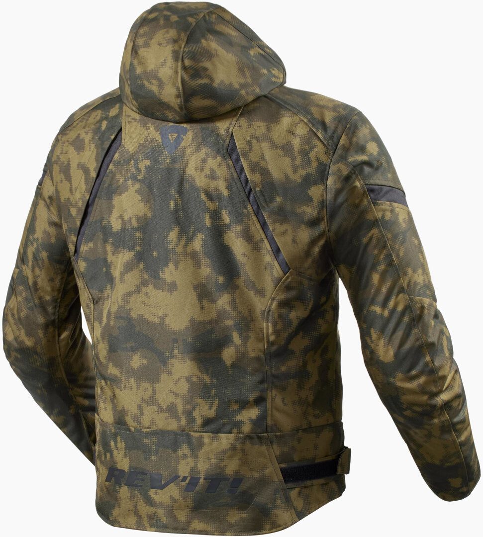 Revit Motorradjacke Flare 3 H2O wasserdichte Motorrad Textiljacke wasserdicht