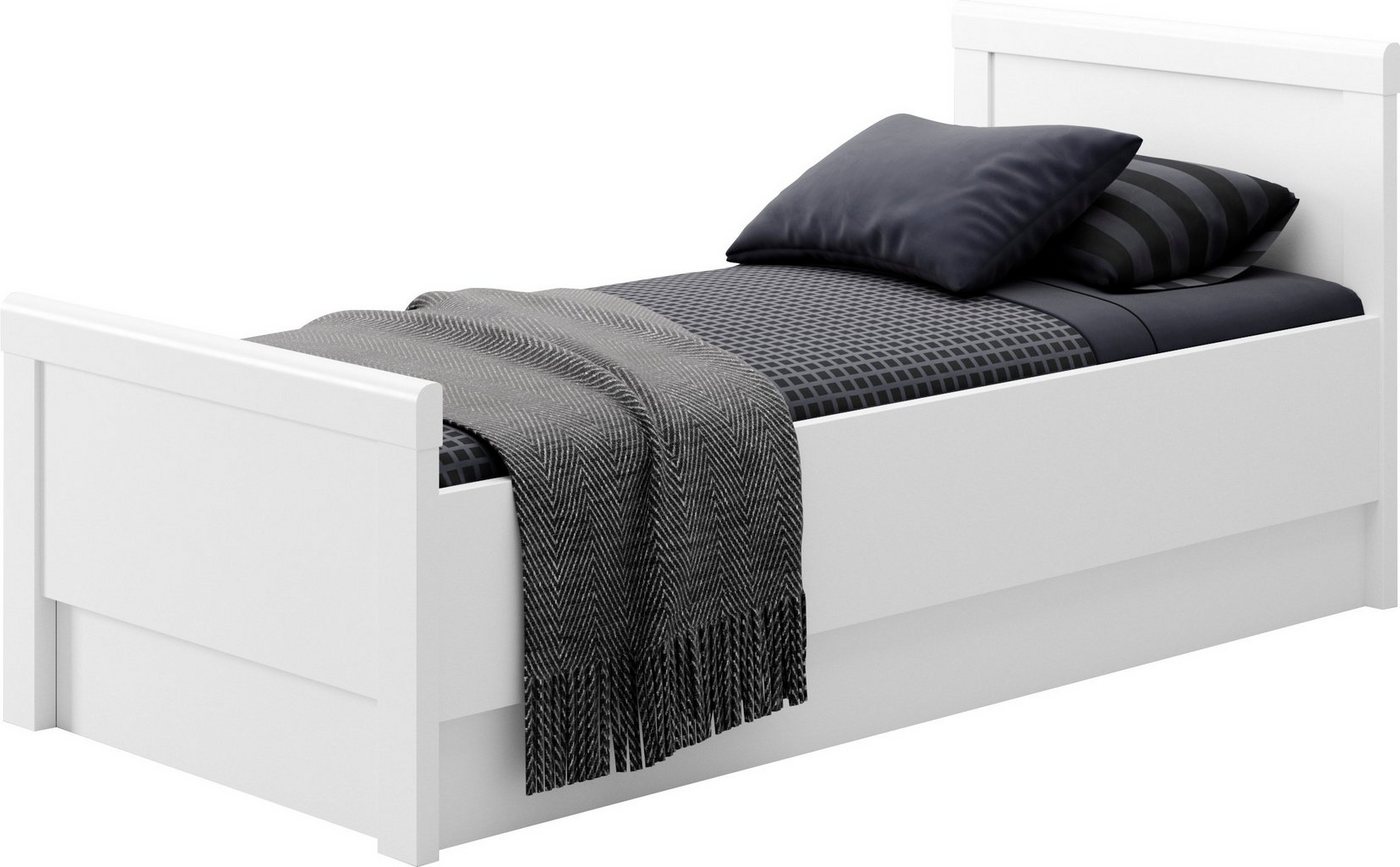 priess Einzelbett Arnsberg Komfortbett mit flexibel höhenverstellbarer Liegefläche, Made in Germany mit Blauem Engel und Goldenem M ausgezeichnet