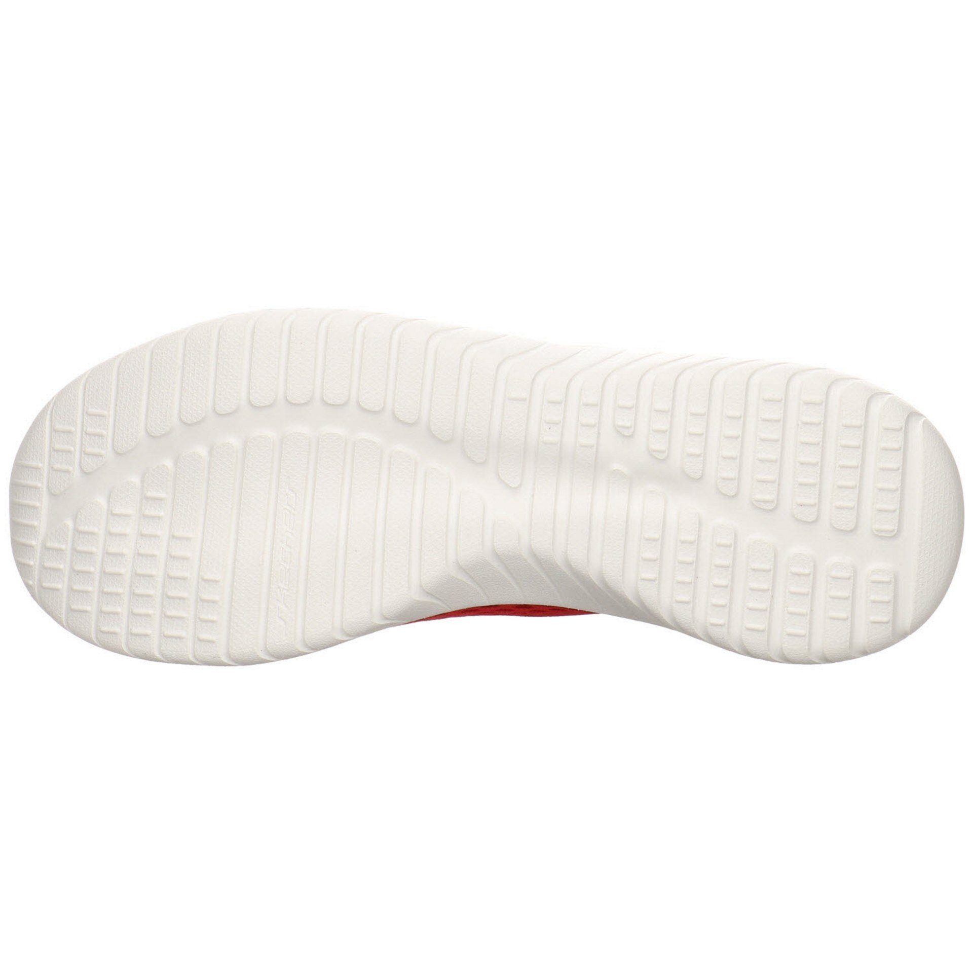 Schuhe Skechers Flex 2.0 Sneaker Ultra Textil Damen red/white Sneaker Sneaker