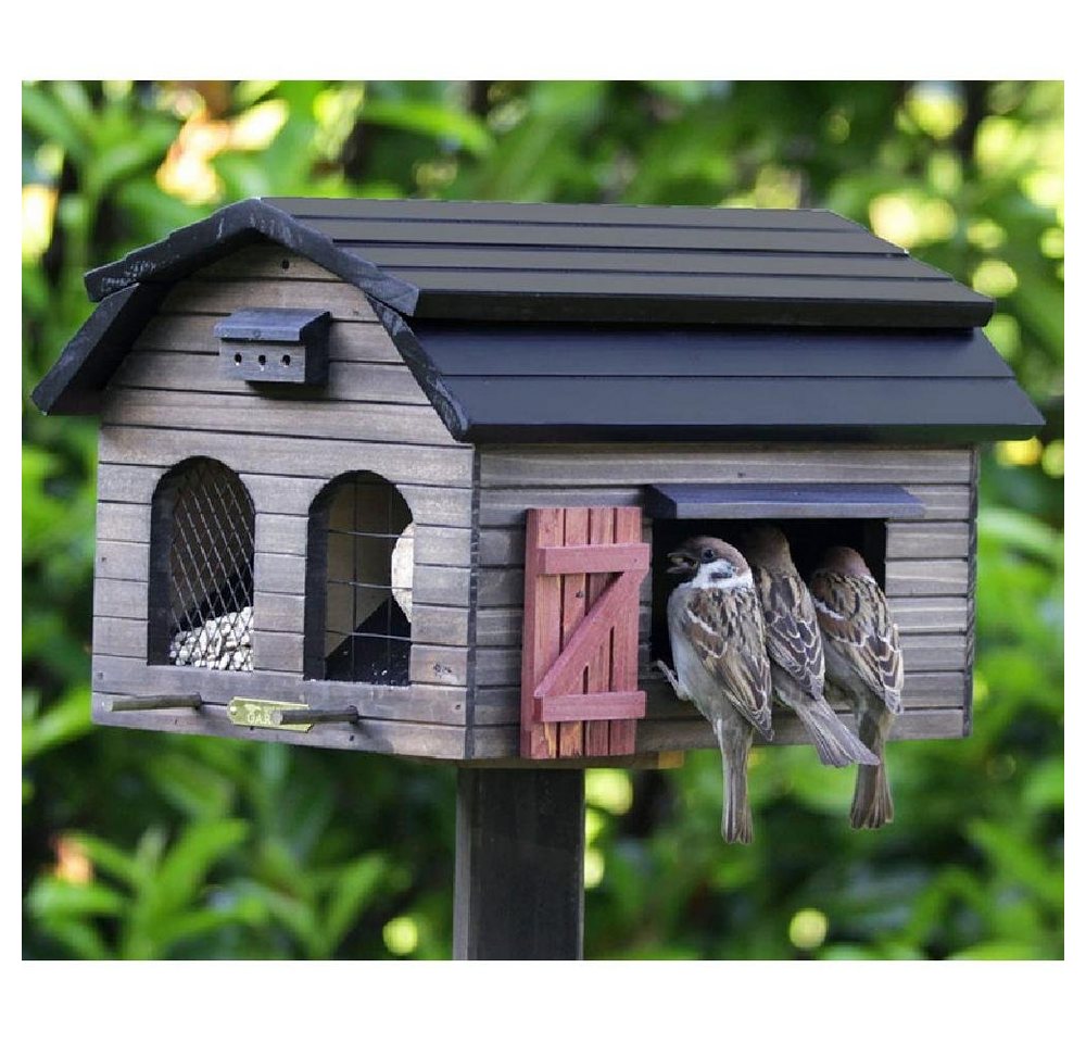 Thumbnail - Wildlife Garden Vogelhaus Futterhaus Futterscheune Braun