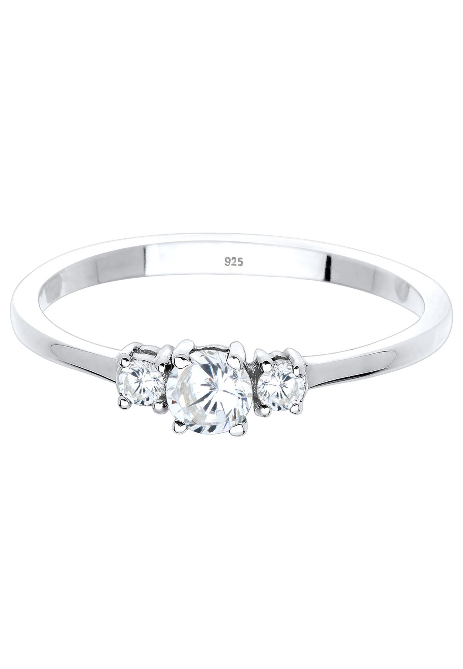 Elli Fingerring Verlobungsring Zirkonia 925 Silber günstig online kaufen