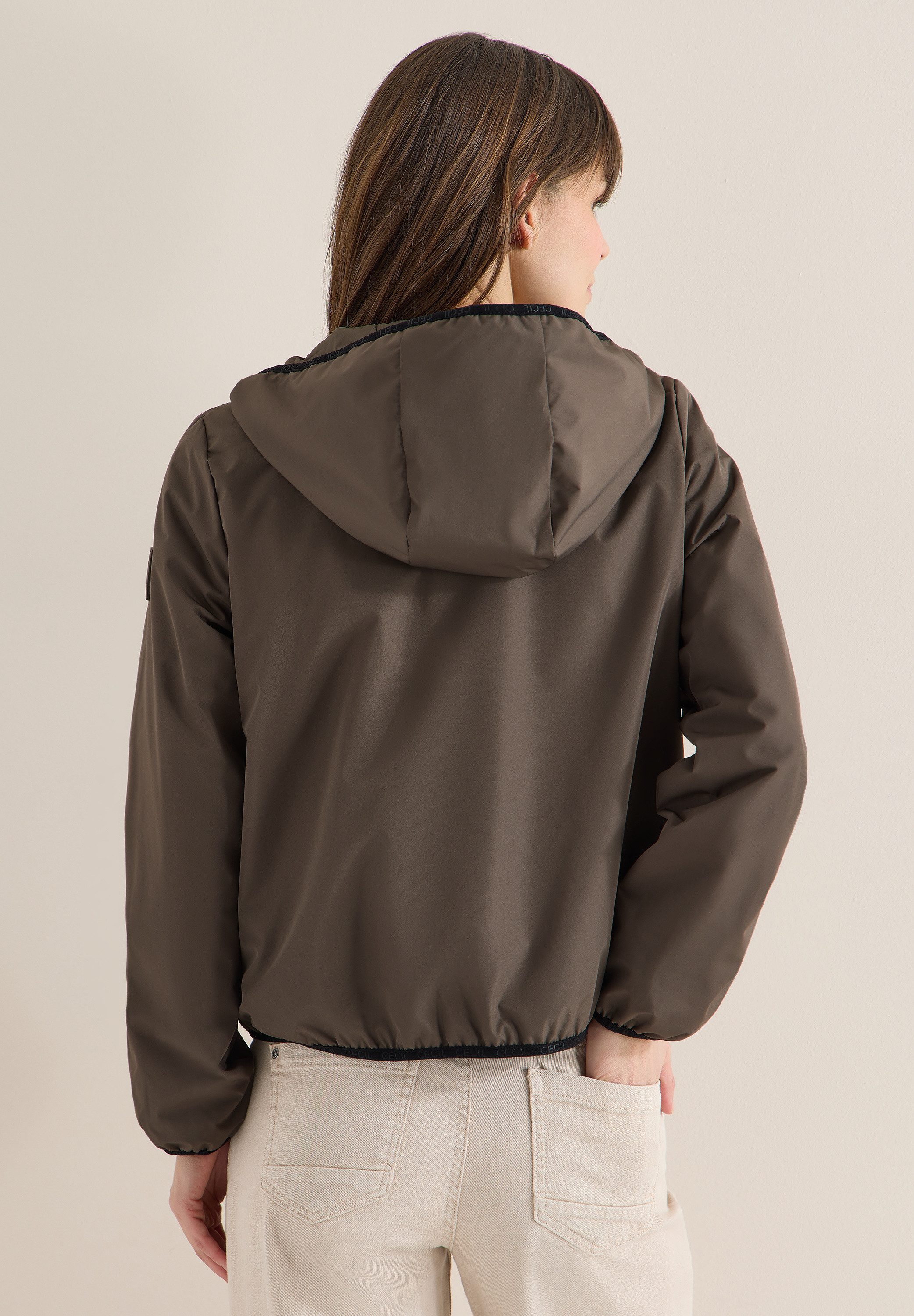 CECIL Windbreaker mit Kapuze mit Tunnelzugband