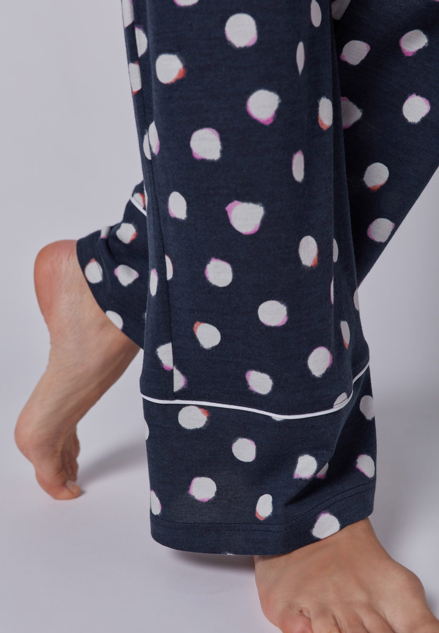 HUBER Pyjamahose Damen Schlafanzughose Homewear (1-tlg) Modisches Design