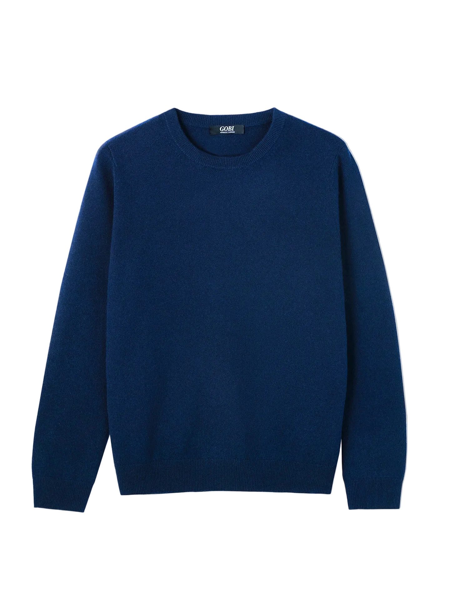 Rundhalspullover Basic R-Ausschnitt Kaschmirpullover