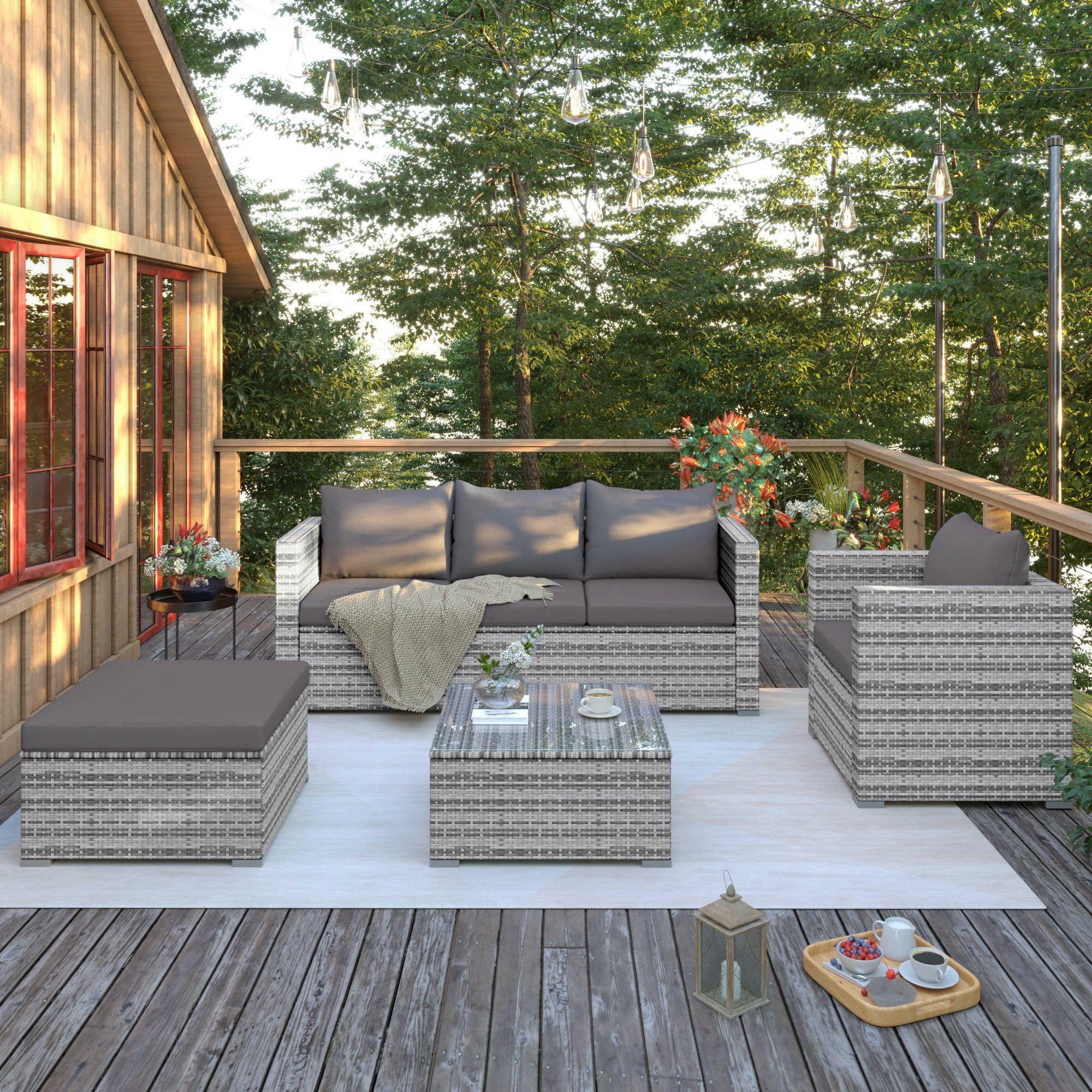 Merax Gartenmöbel-Set & Gartengarnitur online kaufen | OTTO