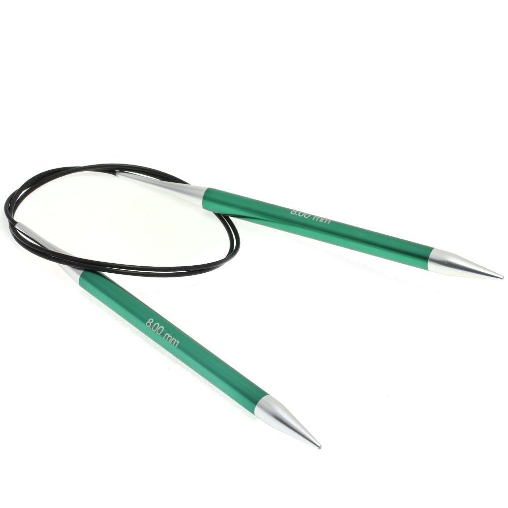 LANA GROSSA Rundstricknadeln Knit Pro Rundstricknadel Aluminium Rainbow, Rundstricknadel verschiedene Längen/Größen