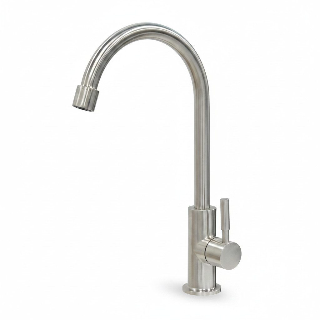 Prime Inventions Wasserhahn-Wasserfilter, Edelstahl Wasserhahn V2A universell