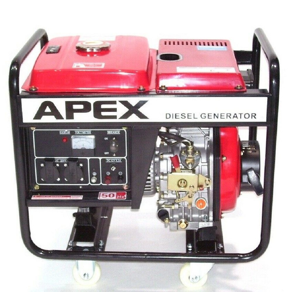 Apex Diesel Power Generator, Emergency Power Generator 2500 06283, (1-piece)