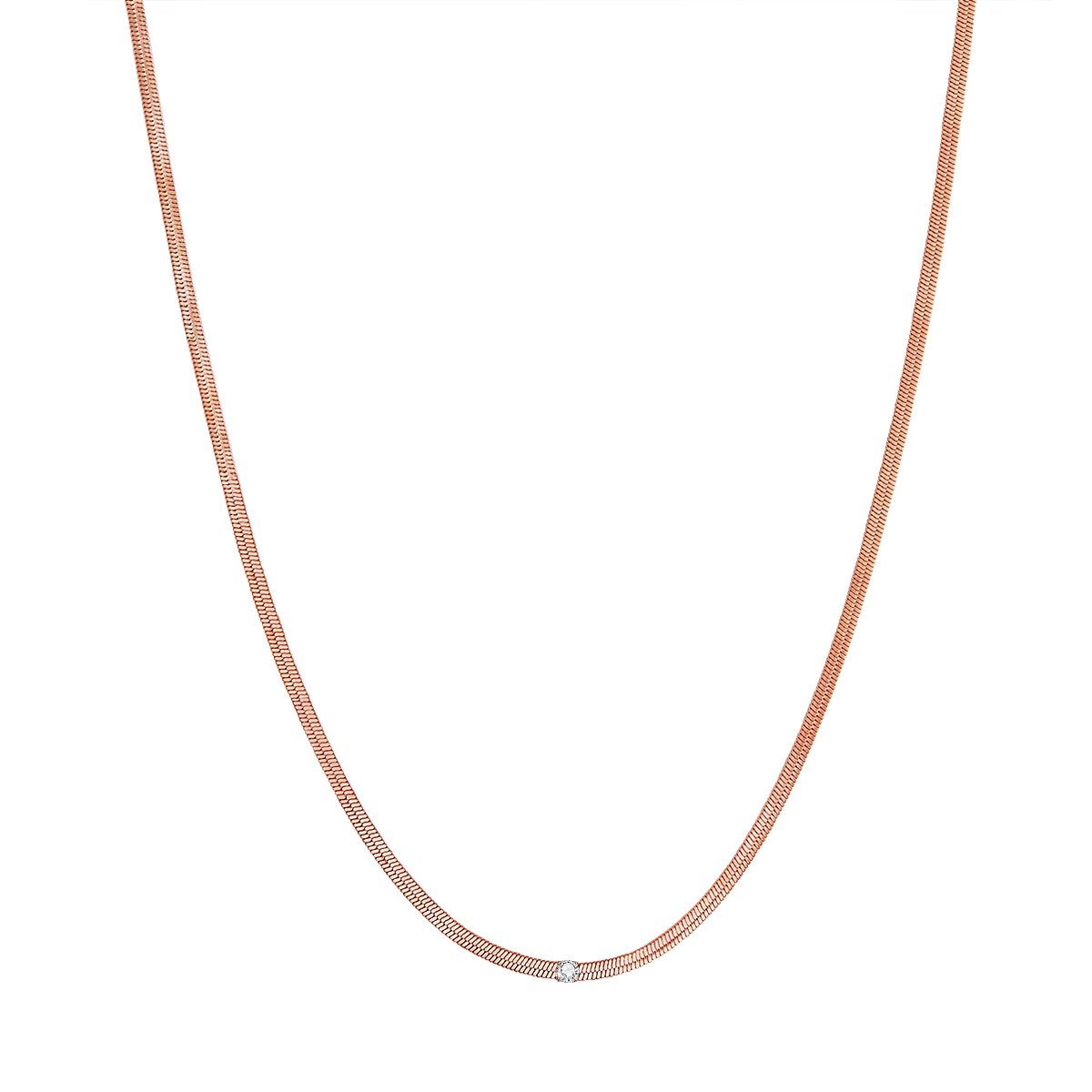 GLANZSTÜCKE MÜNCHEN Silberkette roségold aus Sterling Silber mehr