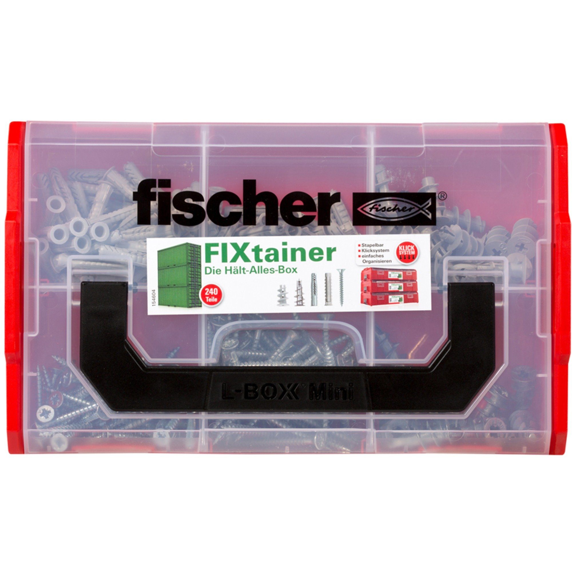 Fischer Universaldübel fischer FixTainer - Hält-Alles-Box, Dübel