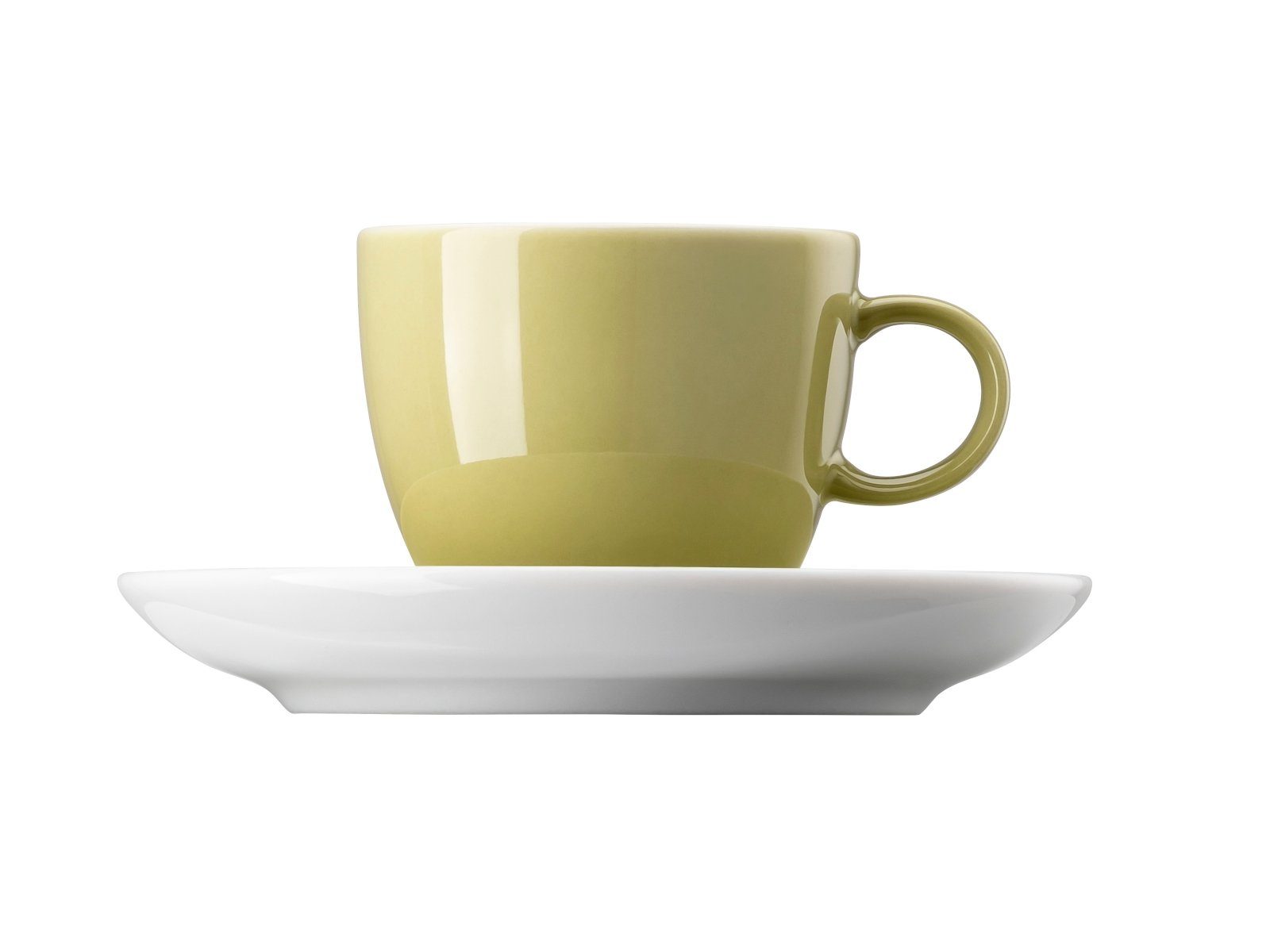 Thomas Porzellan Espressotasse Sunny Day Avocado Green Espressotasse 2tlg., Porzellan